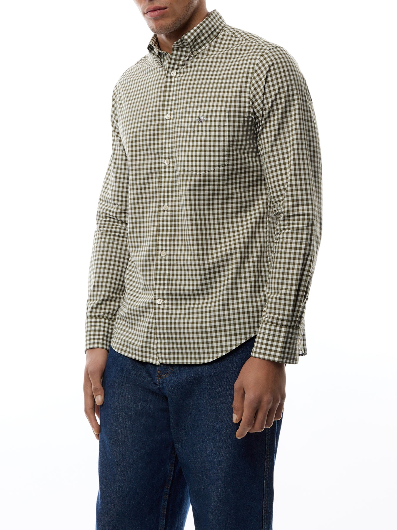 Classic Poplin Gingham Shirt