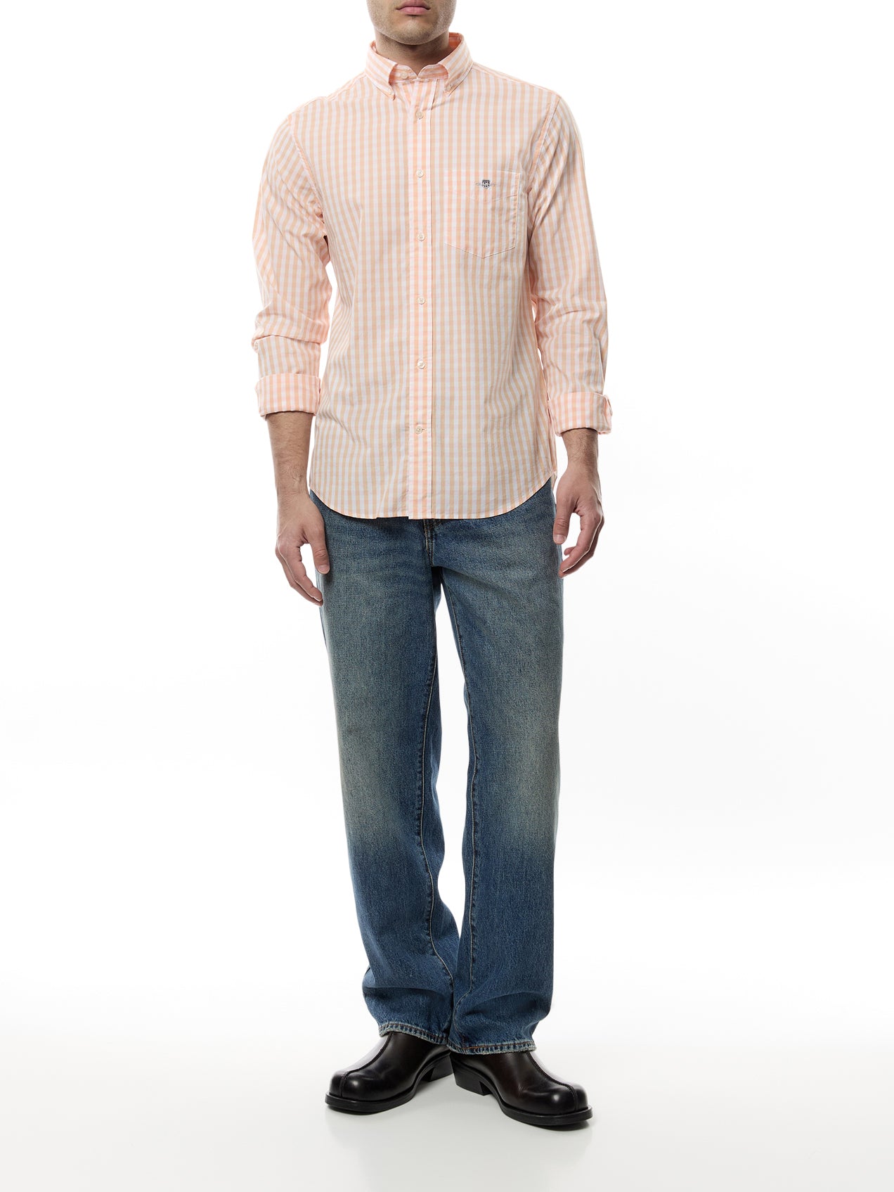 Classic Poplin Gingham Shirt