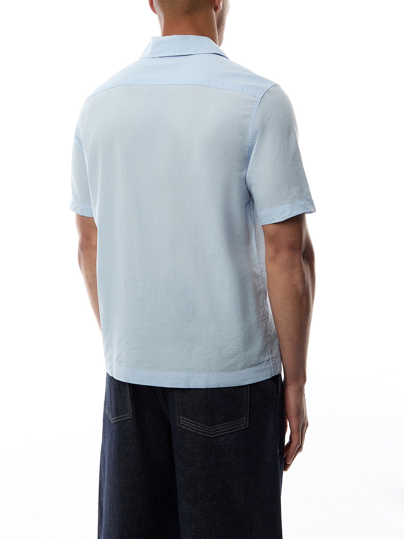 Lightweight Texture Short Sleeves Shirt