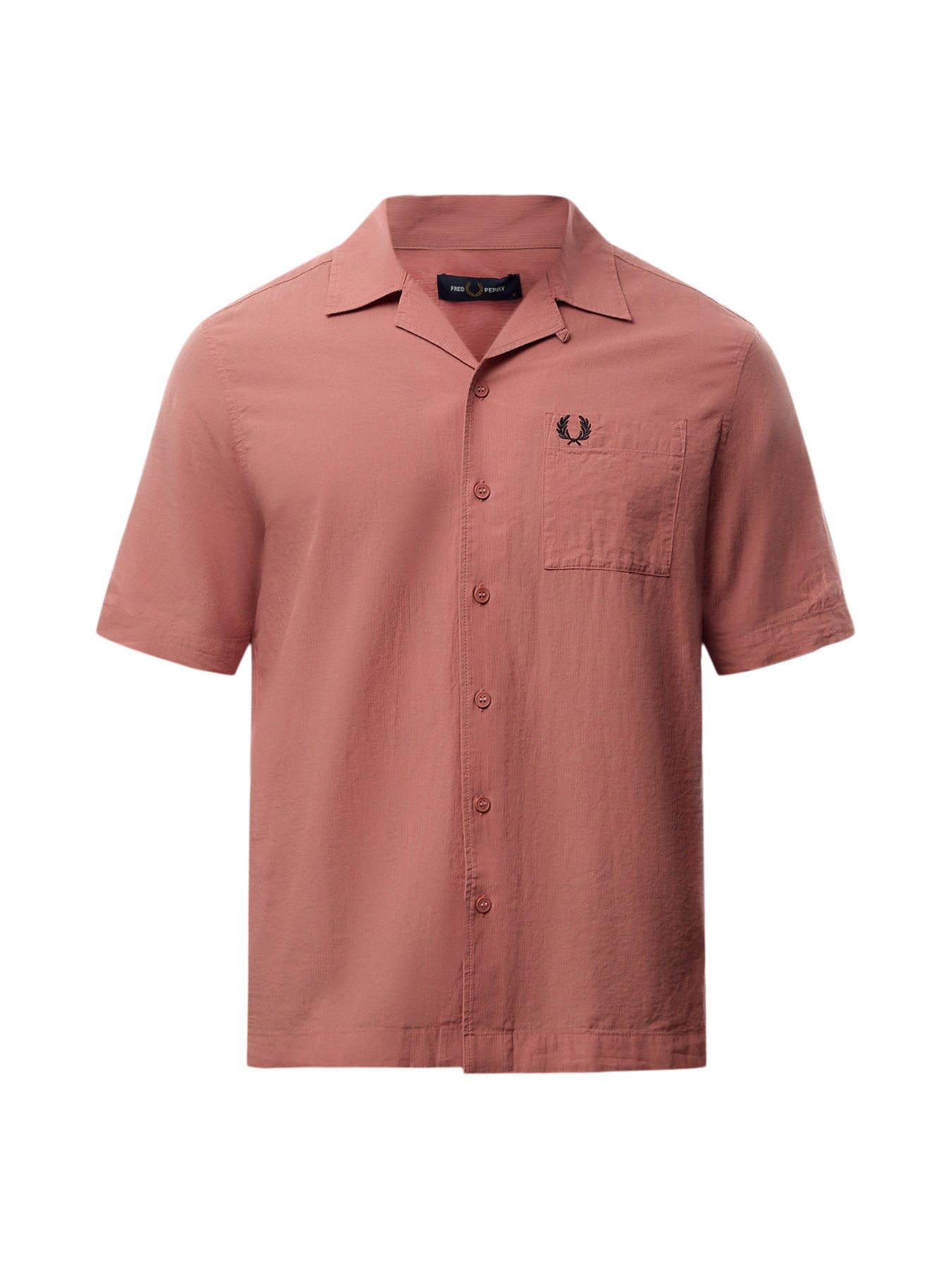 Lightweight Texture Short Sleeves Shirt