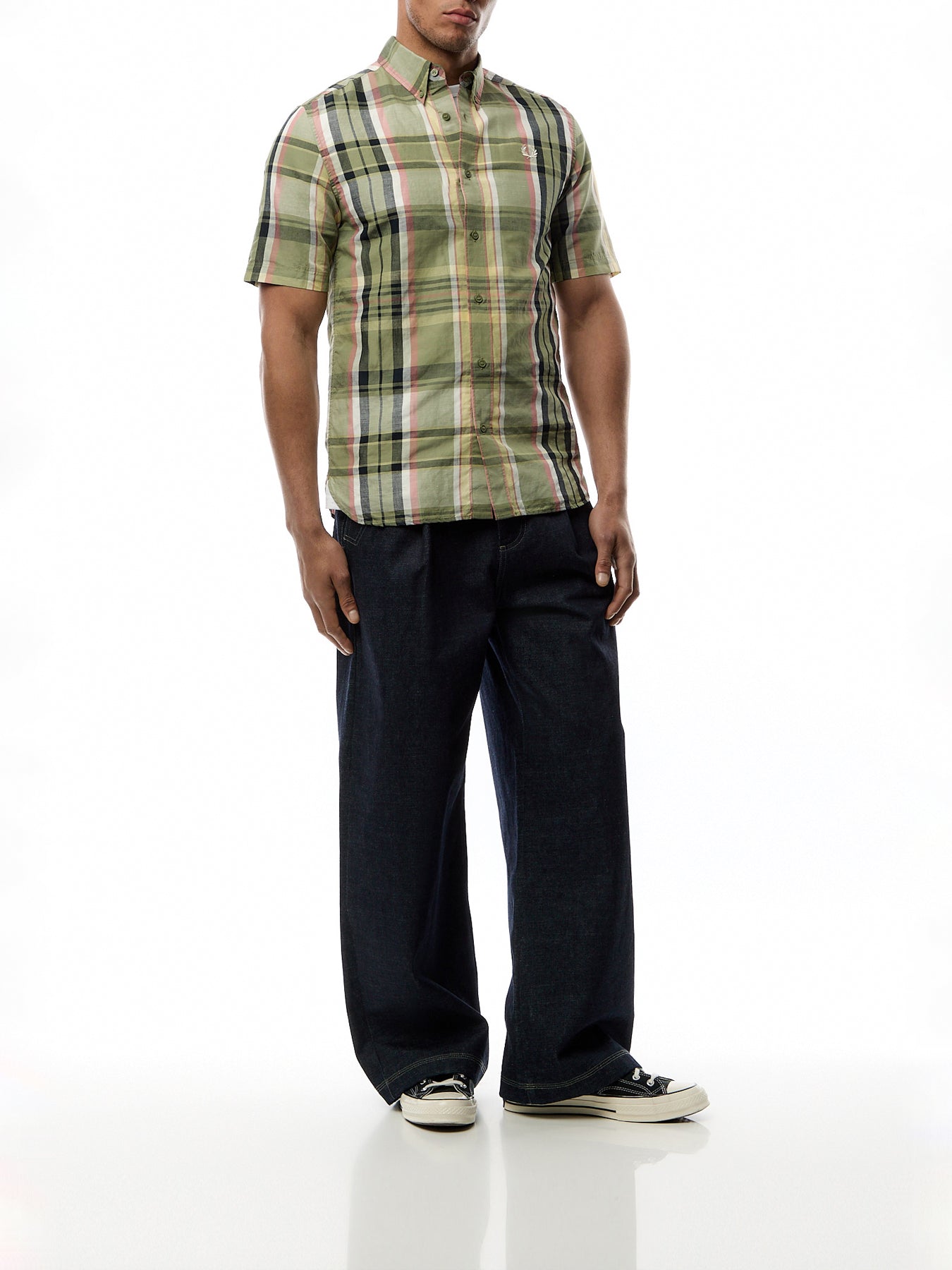 Madras Check Short Sleeve Shirt