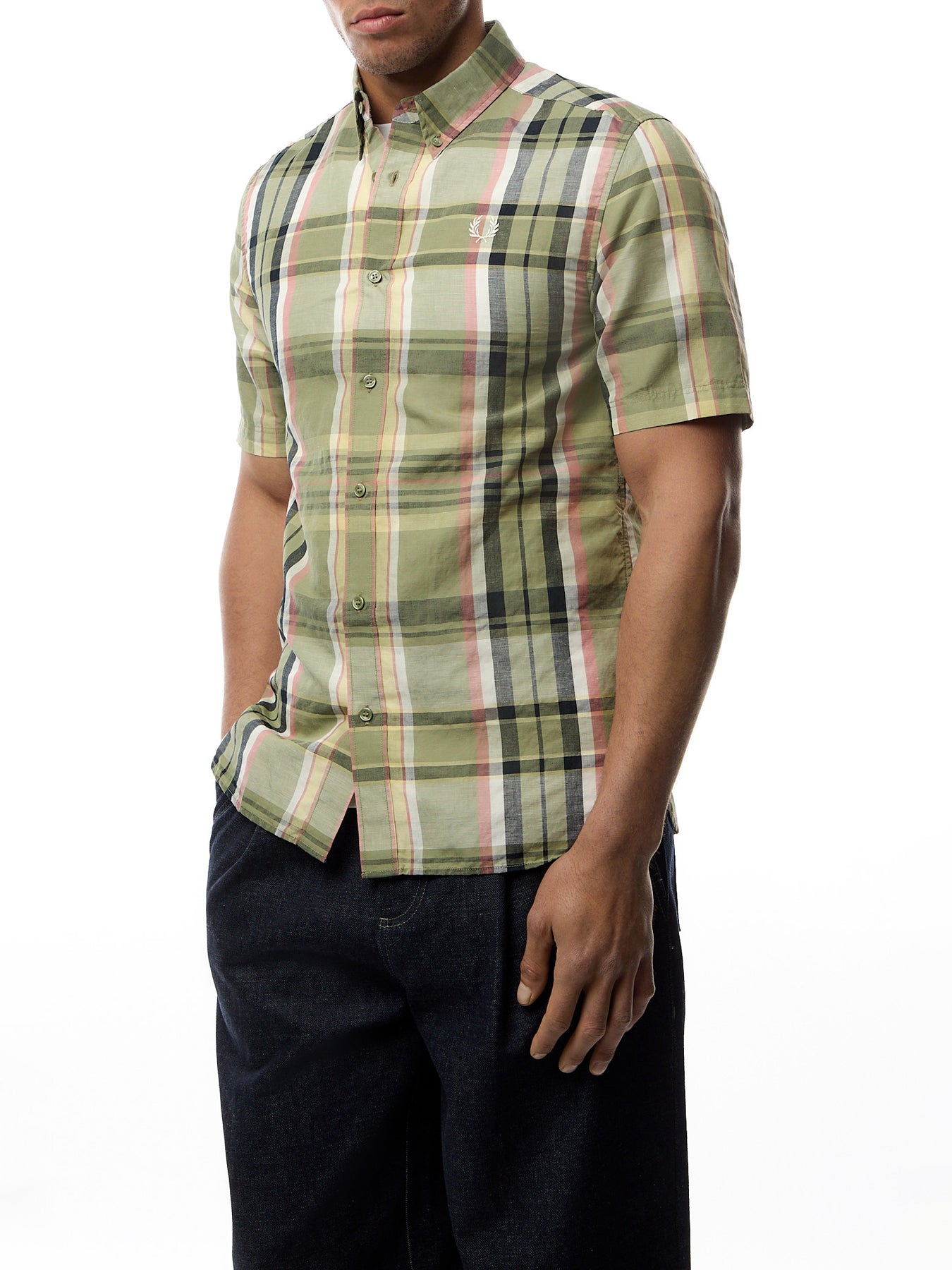 Madras Check Short Sleeve Shirt