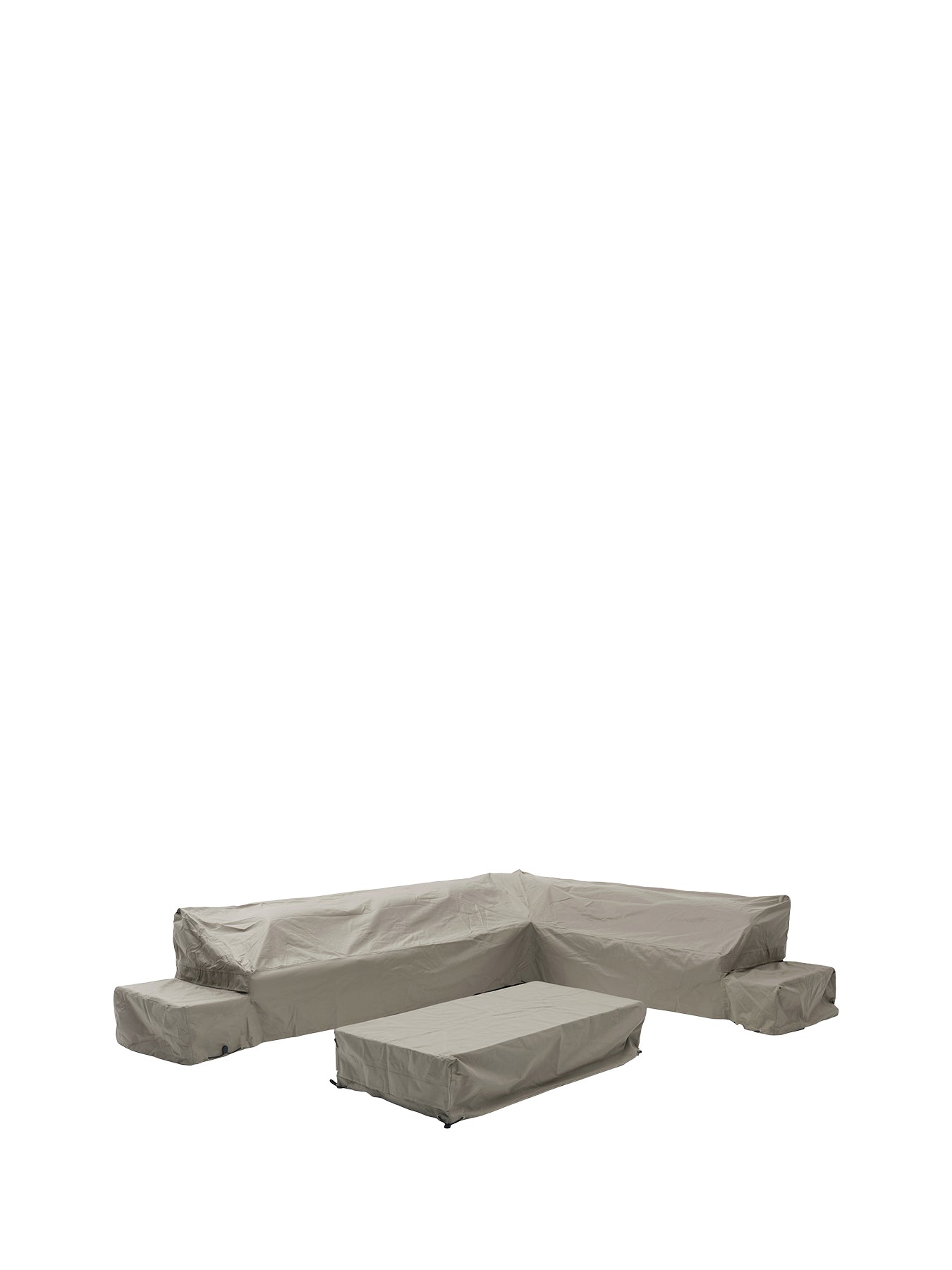 Vilamoura Rectangle Modular Sofa with Rectangle Coffee Table Set Cover