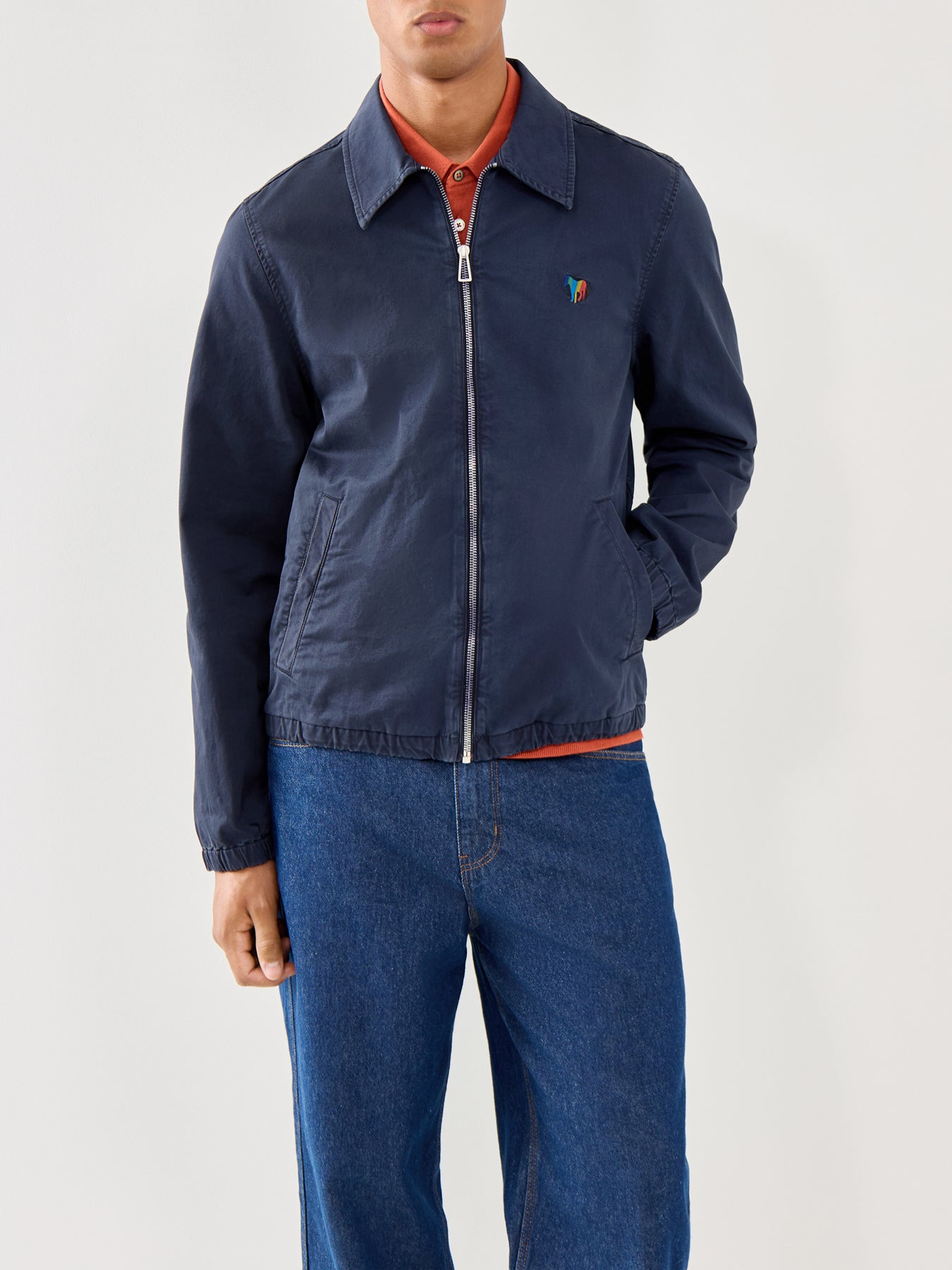 Unlined Coaches Zebra Jacket