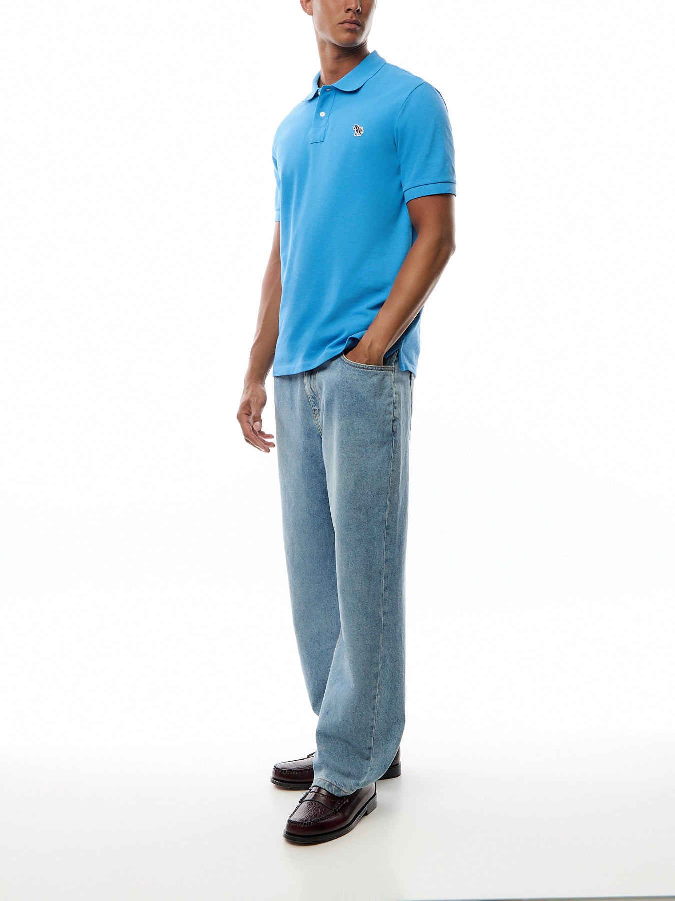 Reg Fit Polo Shirt Zebra