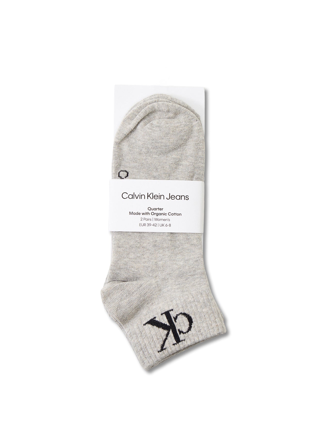 Women Quarter 2P Monogram Socks