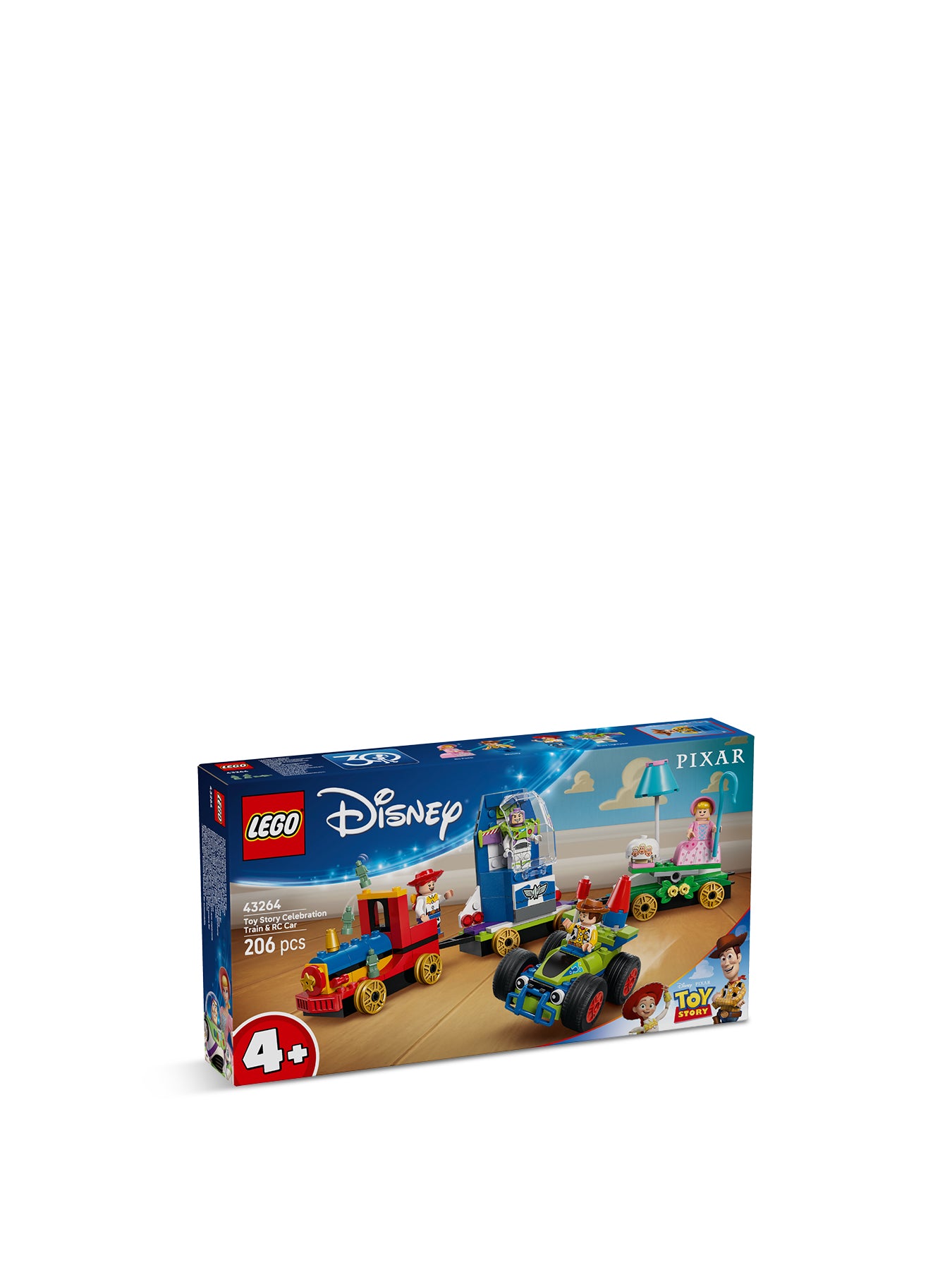 LEGO ǀ Disney and Pixar’s Toy Story Celebration Train & RC Car 43264