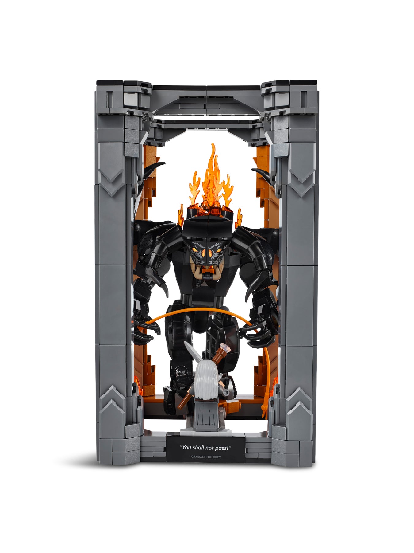 10367 The Lord of the Rings: Balrog™ Book Nook
