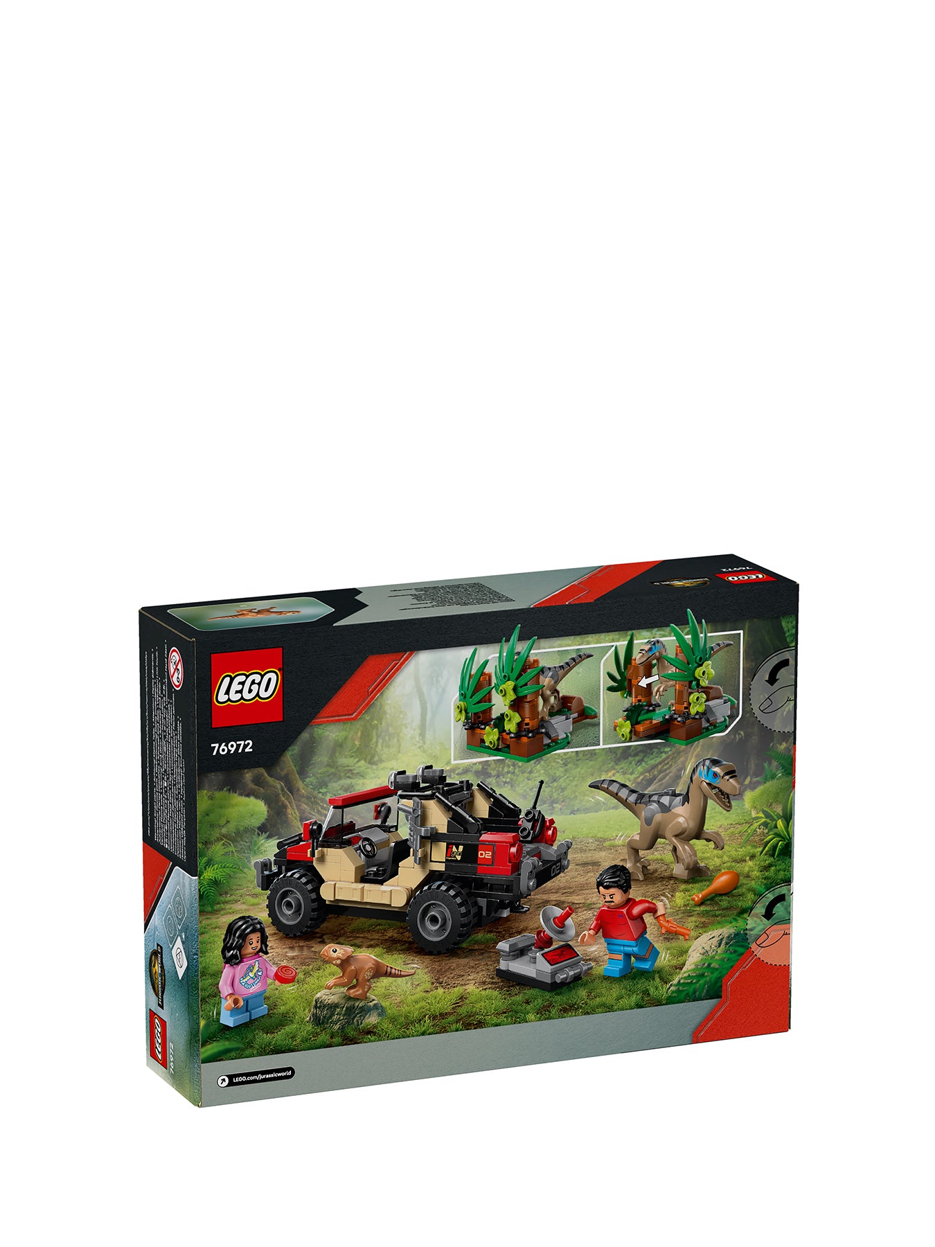 Jurassic World Raptor Off-Road Escape Toy 76972