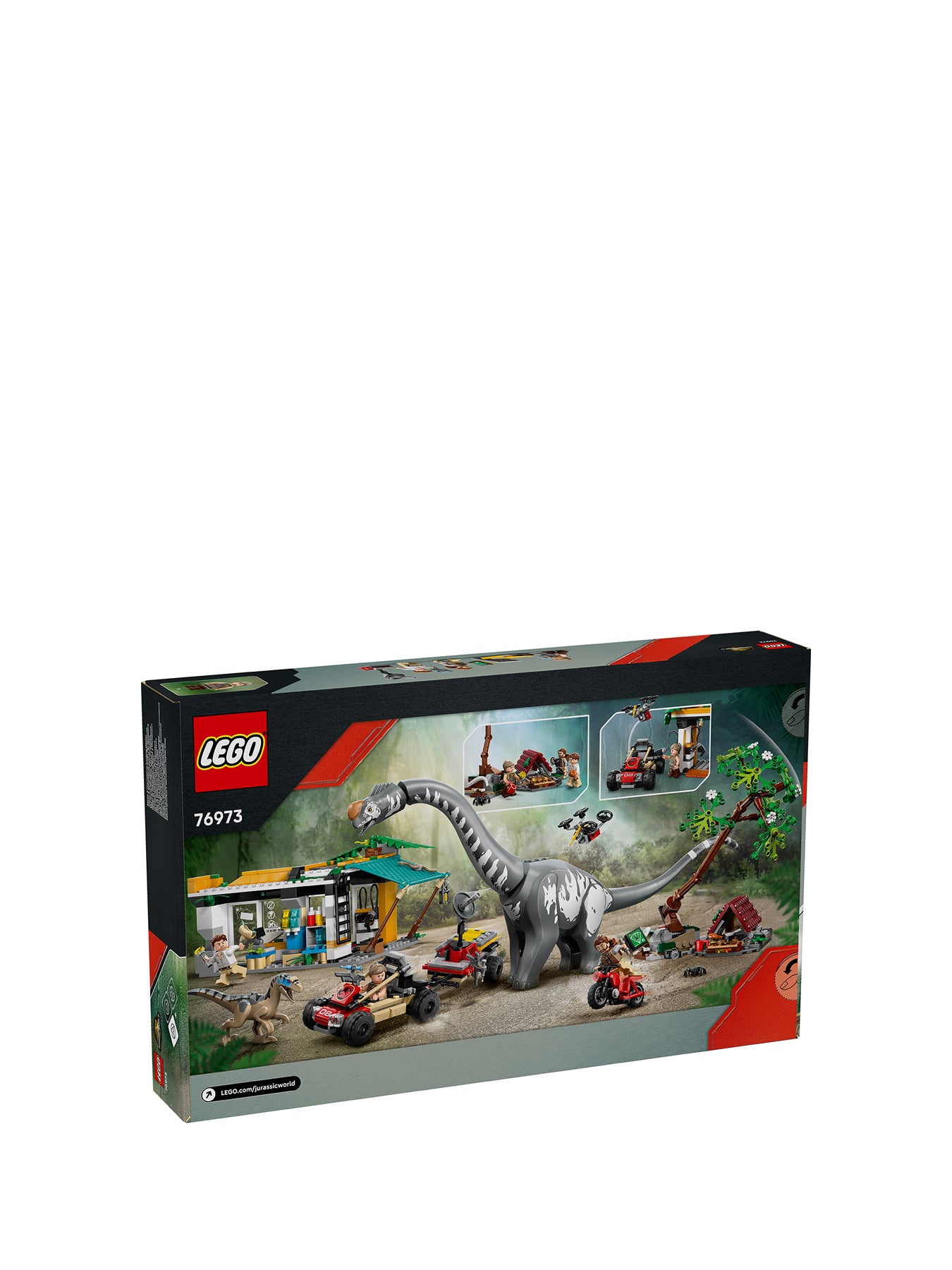 Jurassic World Raptor & Titanosaurus Tracking Mission 76973
