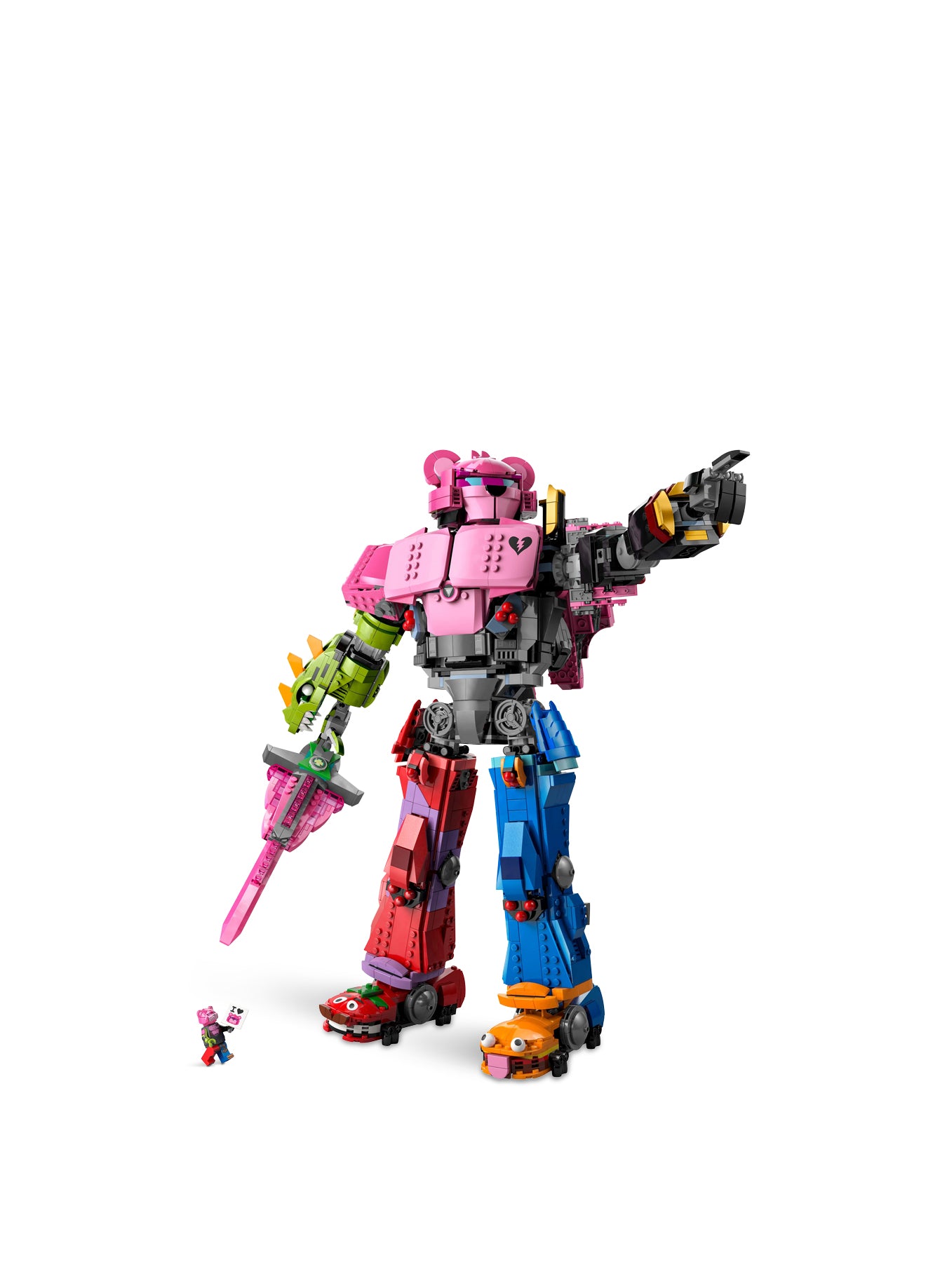 LEGO Fortnite Mecha Team Leader Figure 77078