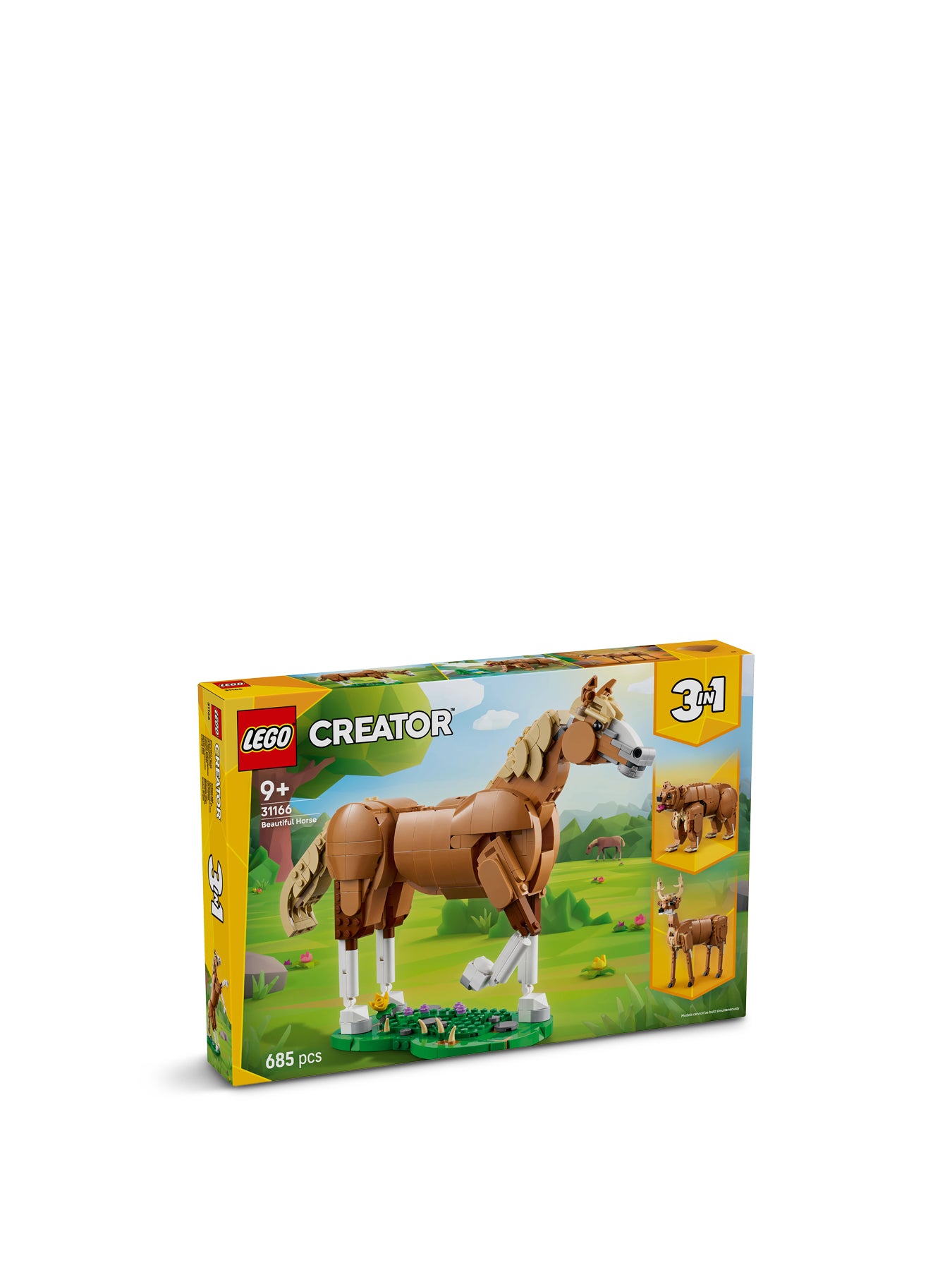 LEGO Creator 3in1 Beautiful Horse Toy 31166