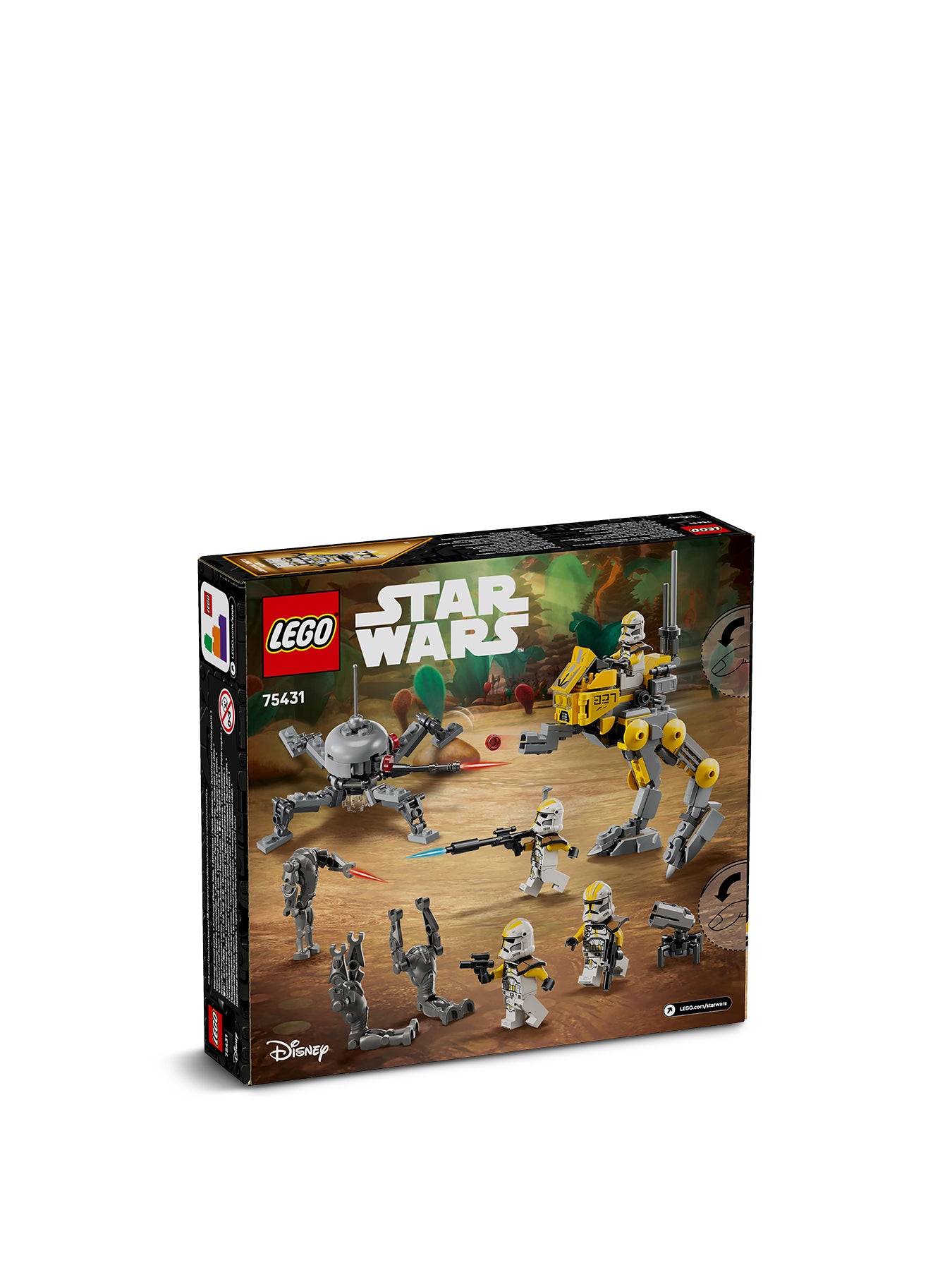 LEGO Star Wars 327th Star Corps Clone Troopers Battle Pack 75431