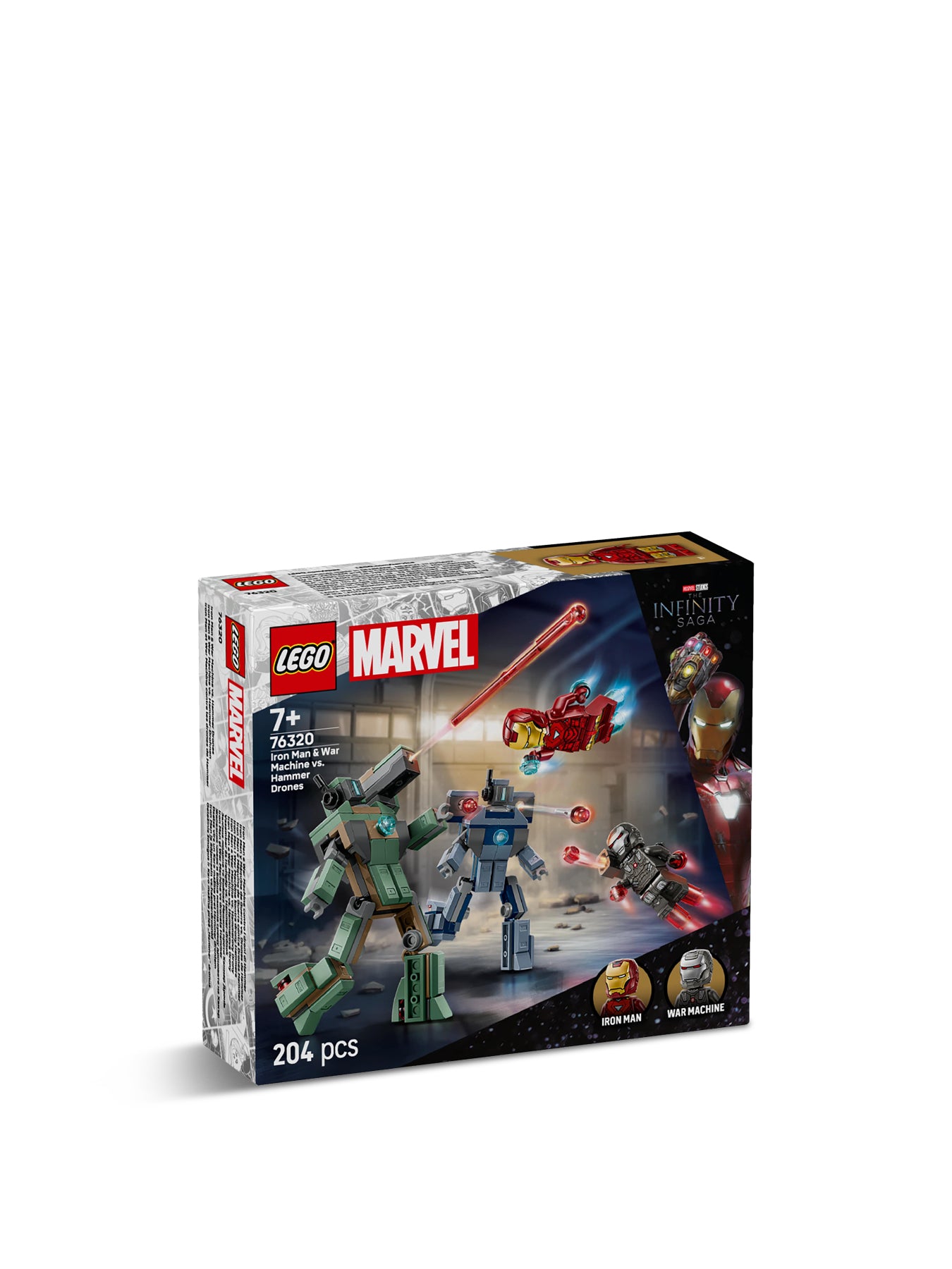 Iron Man and War Machine Battle Set