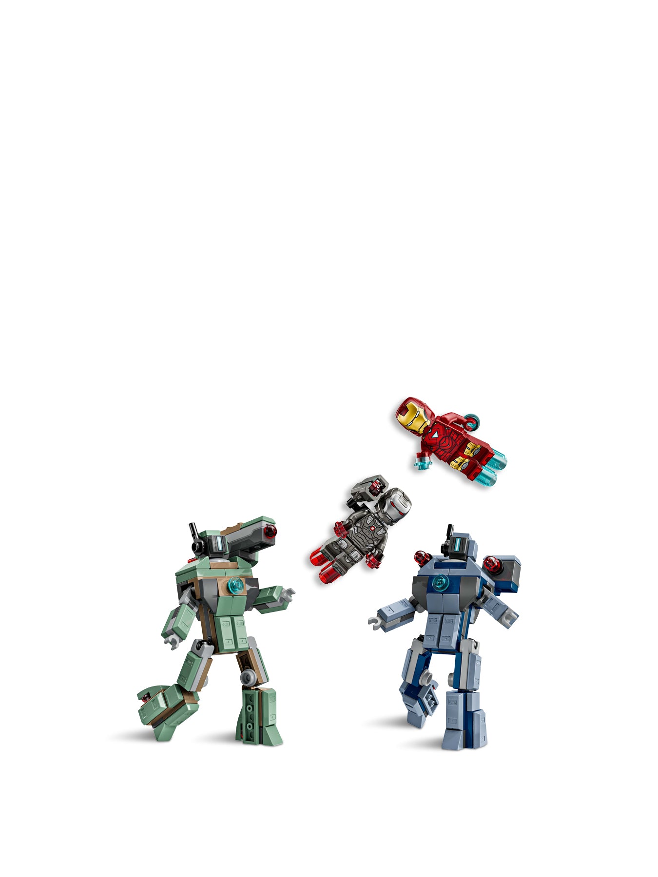 Iron Man and War Machine Battle Set