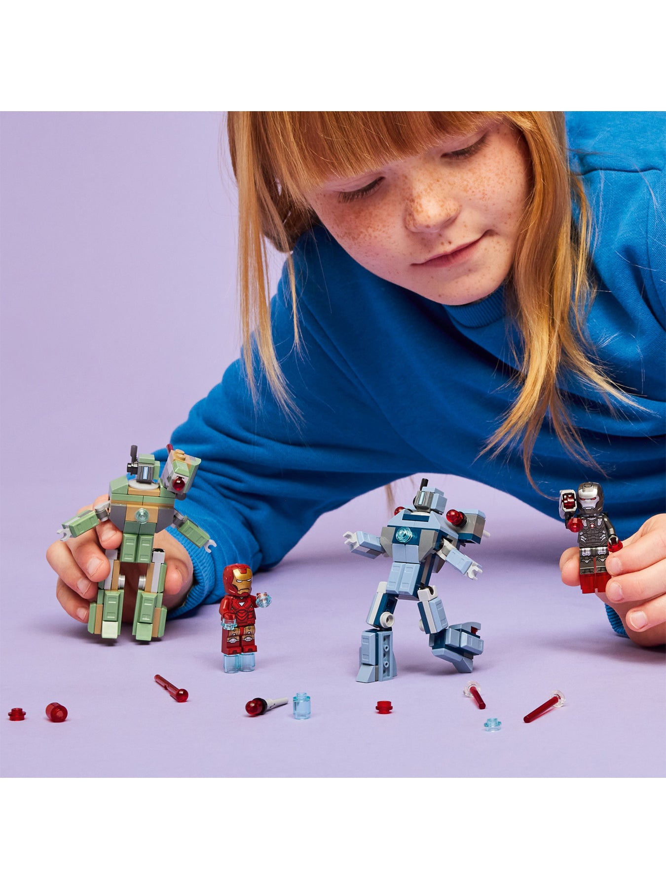 Iron Man and War Machine Battle Set