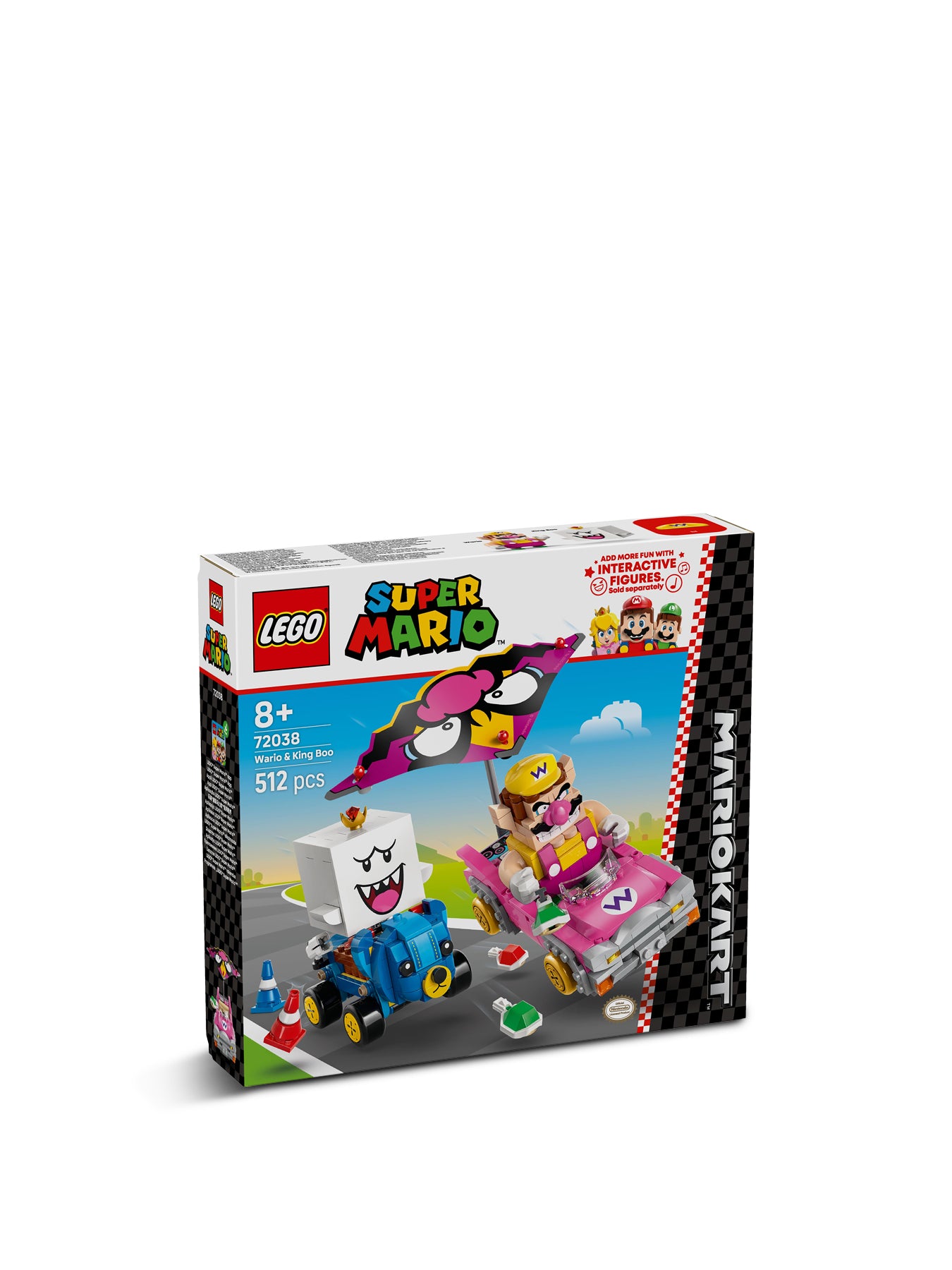 LEGO Super Mario: Mario Kart – Wario & King Boo 72038