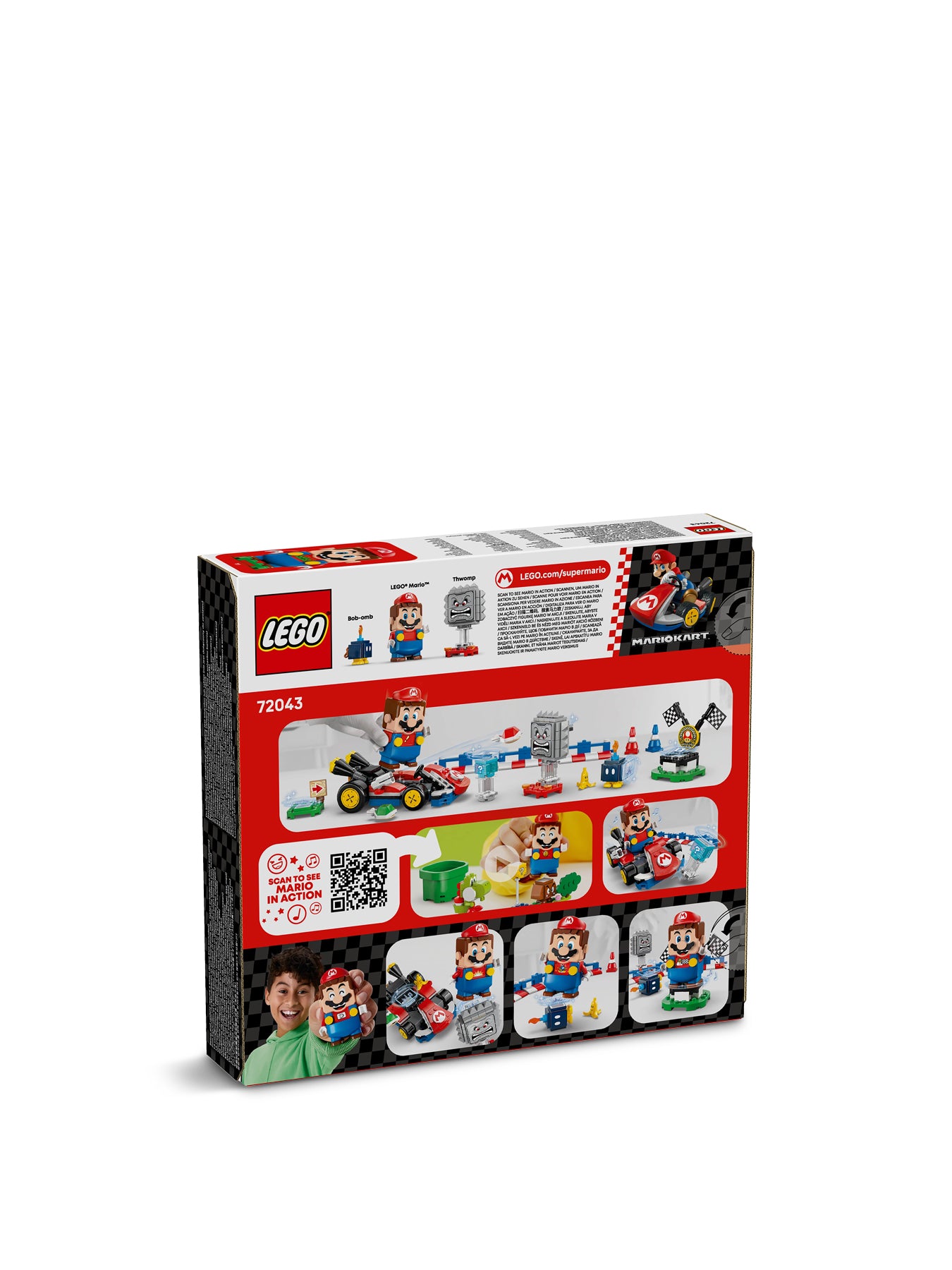 LEGO Mario Kart – Interactive Mario & Standard Kart 72043