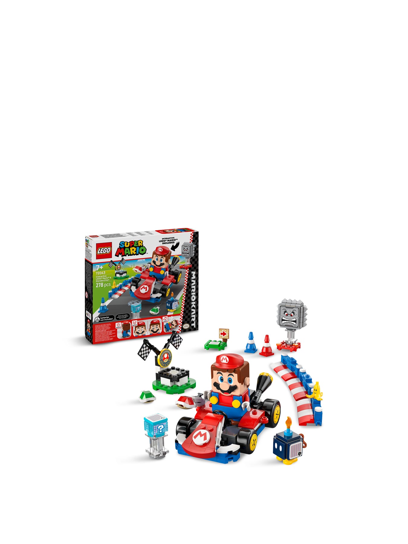 LEGO Mario Kart – Interactive Mario & Standard Kart 72043