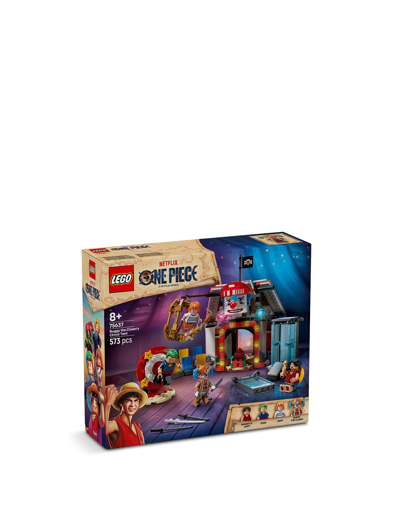 75637 LEGO One Piece Buggy the Clown's Circus Tent Set