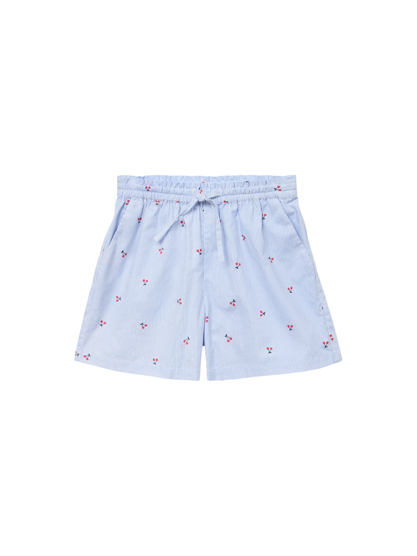 Cherry Embroidered Shorts