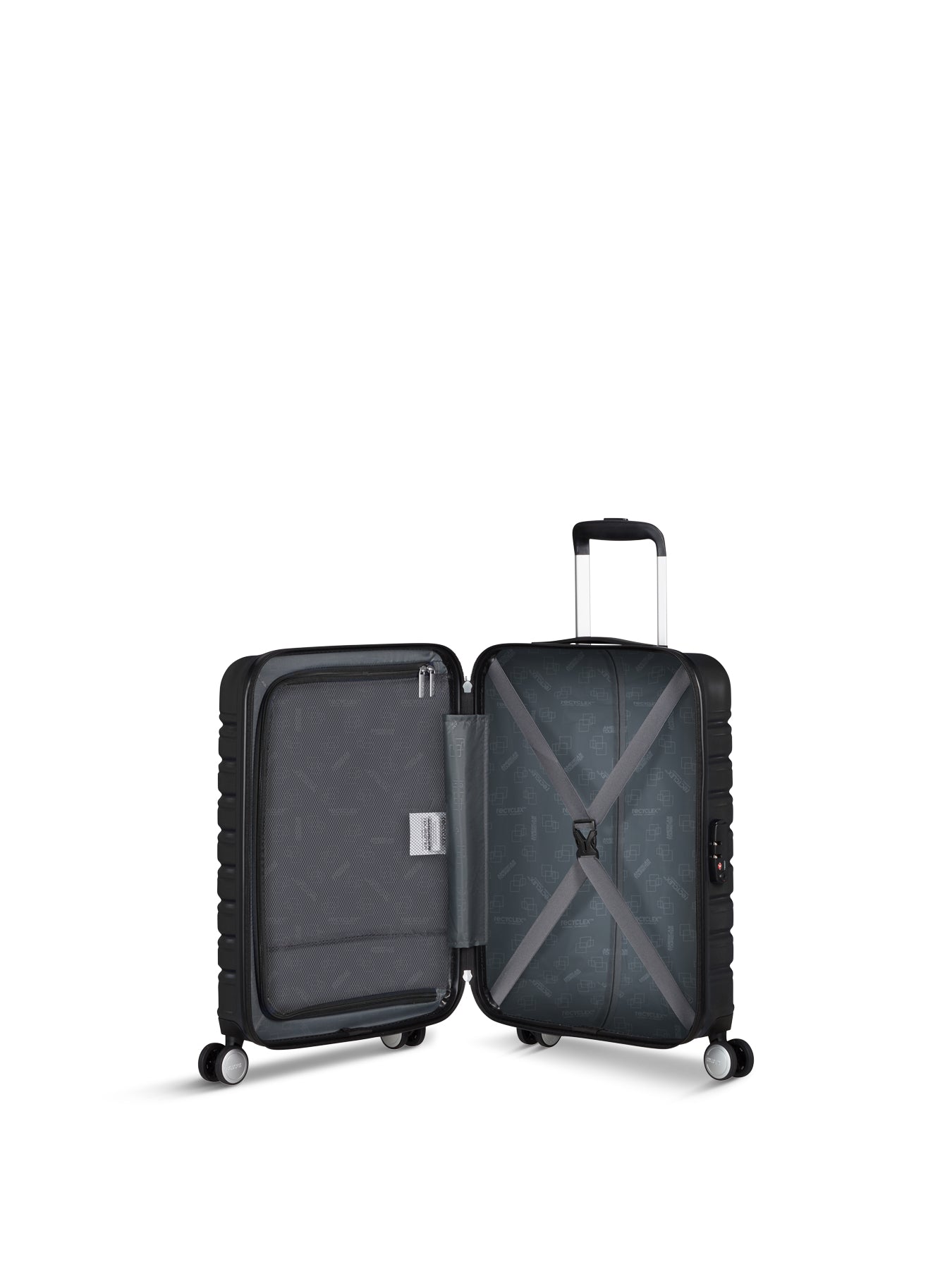 Flashline Spinner 55/20 Suitcase Shadow Black