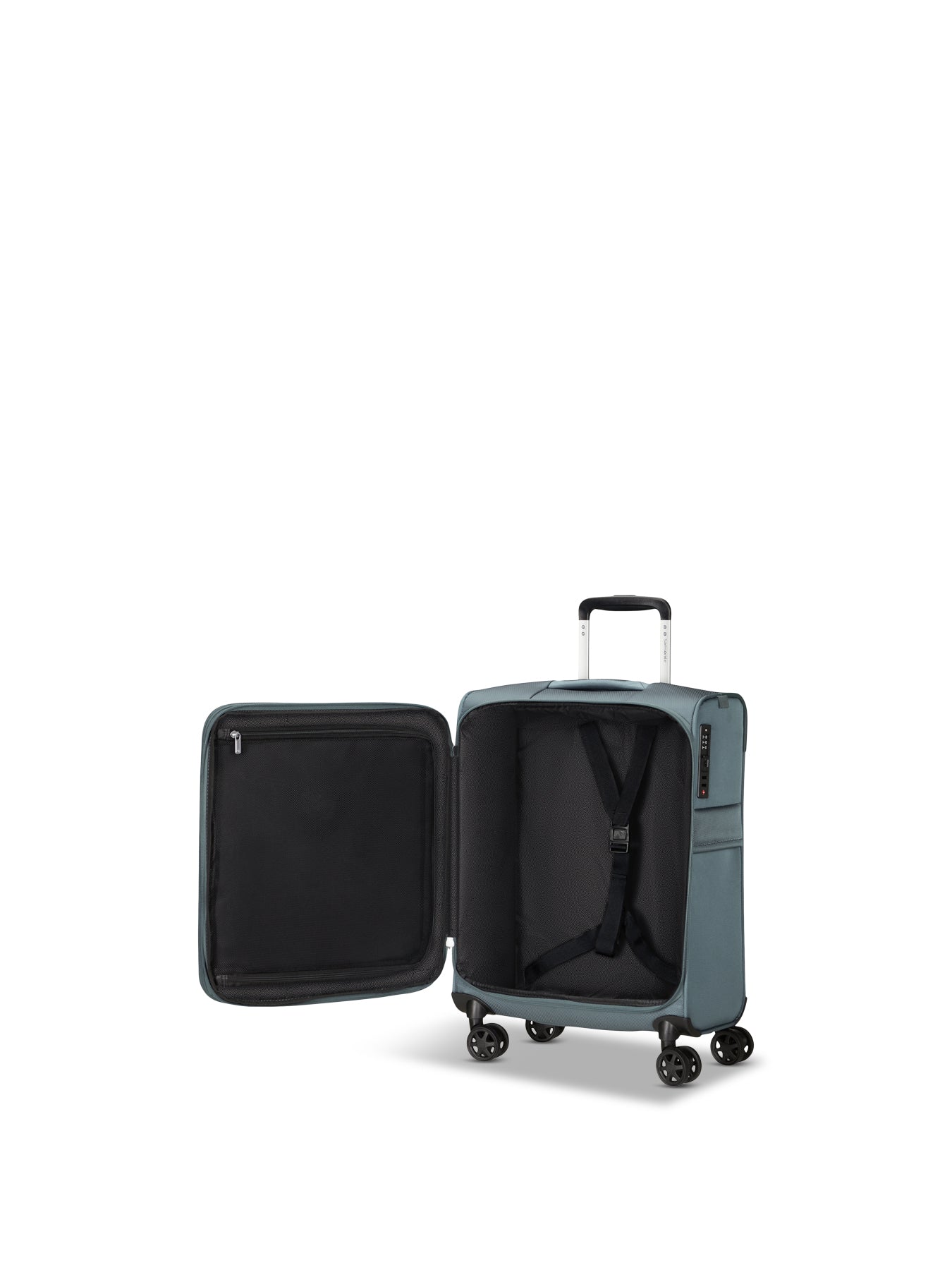 Urbify Spinner Expandable Suitcase 55cm Dusty Blue