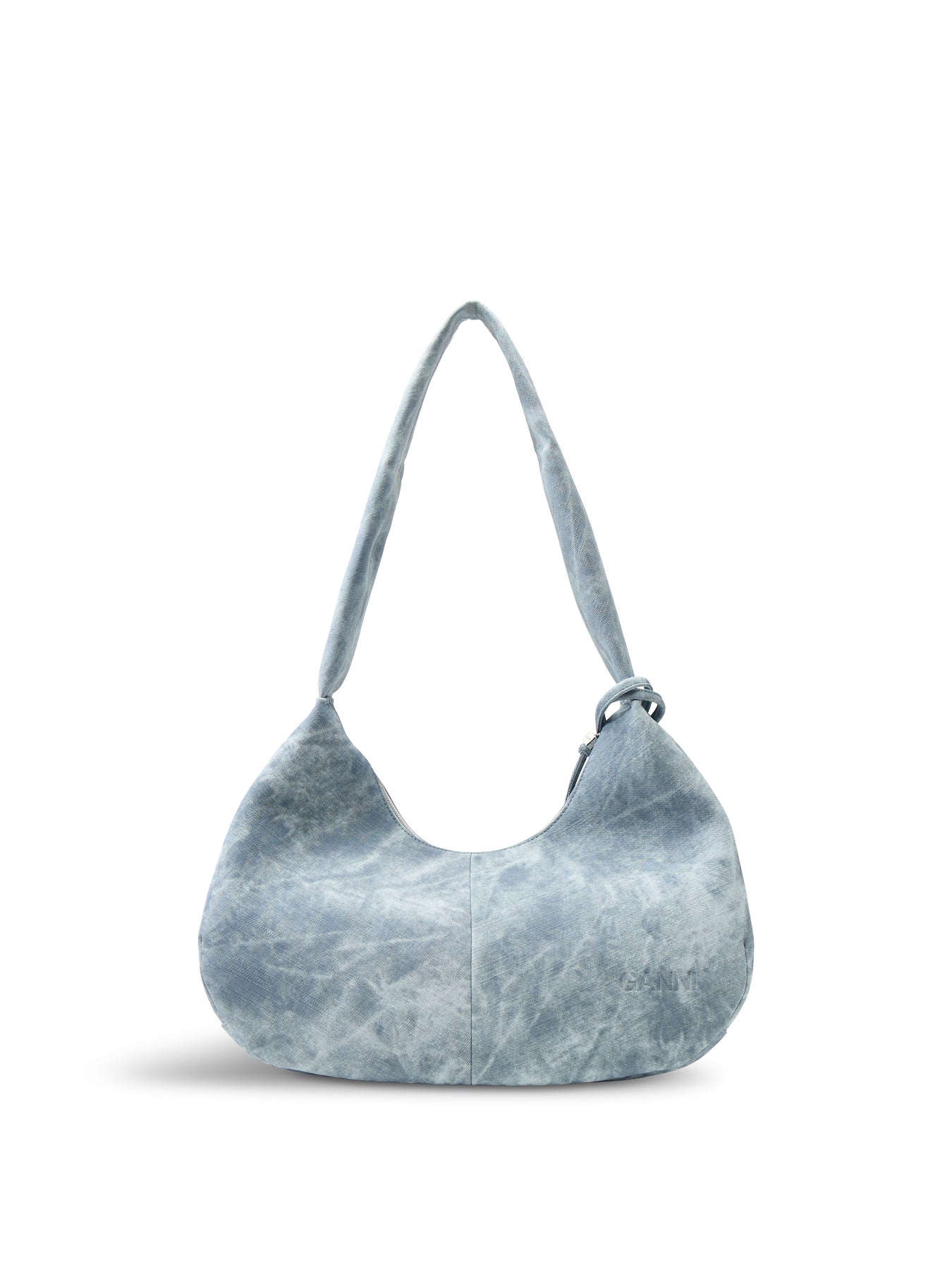 Ganni Bou Bag Hobo Medium Bleached