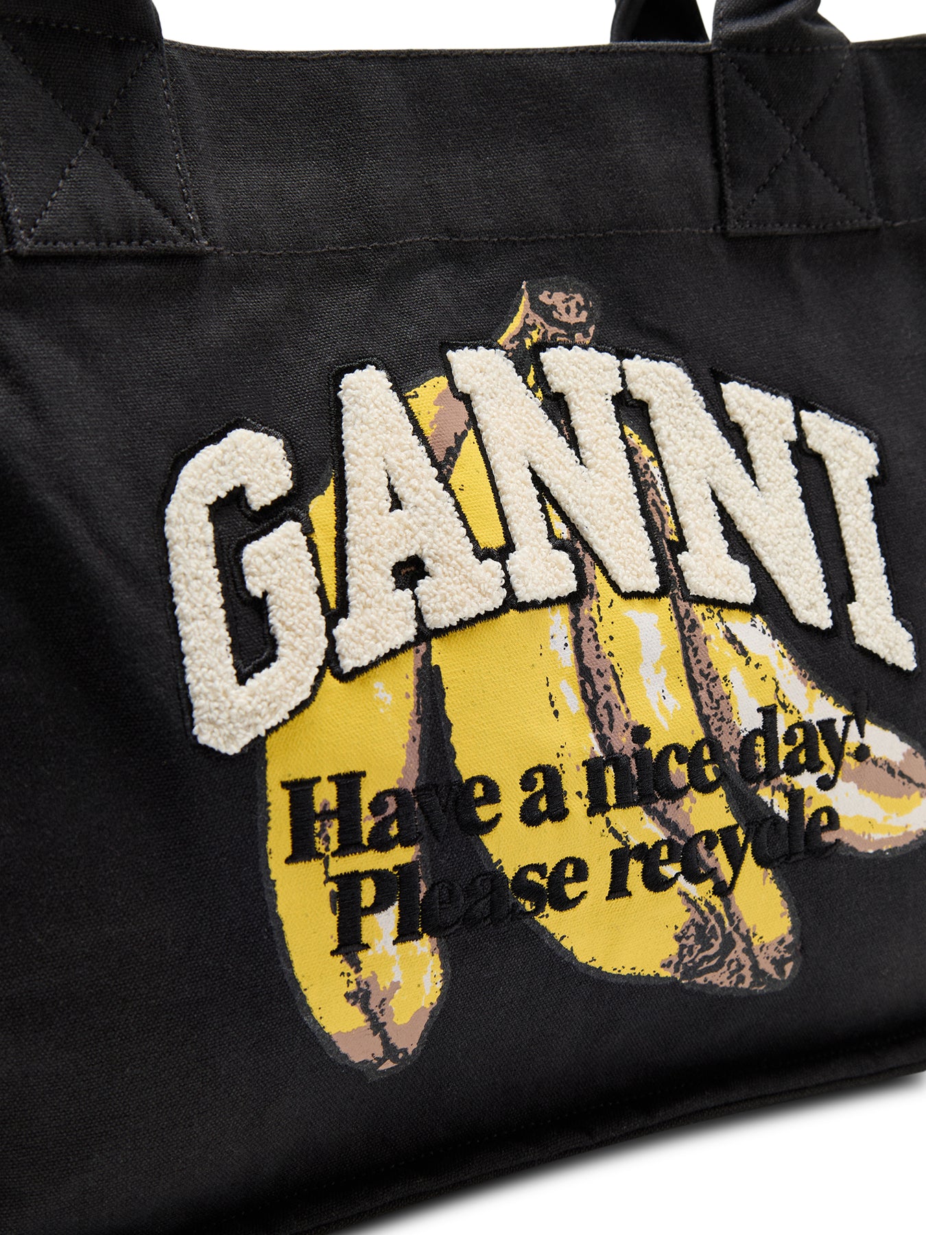 Large Easy Shopper Banana Print