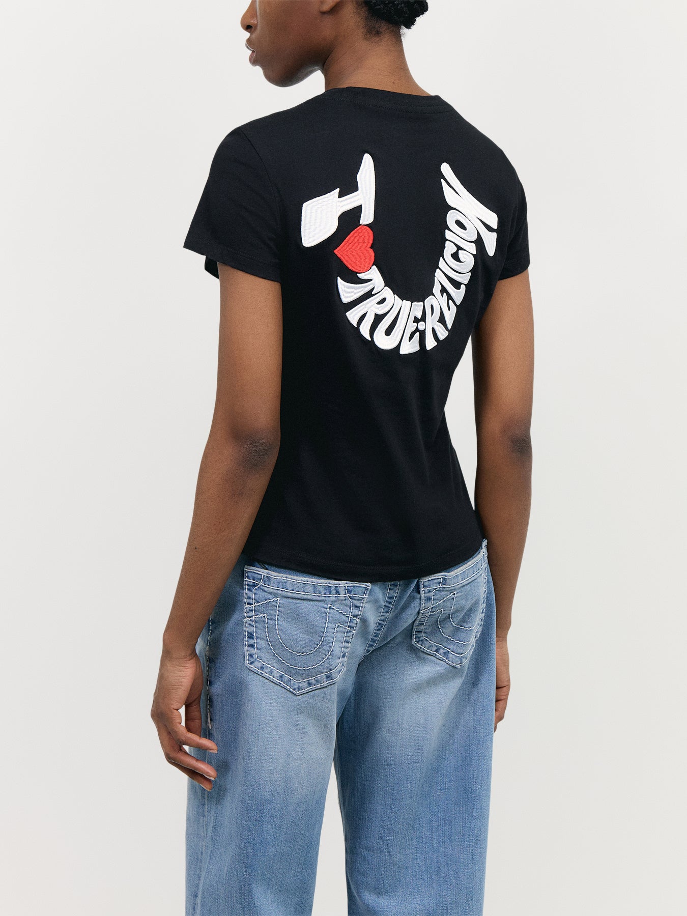 Embroidered True Religion Tee