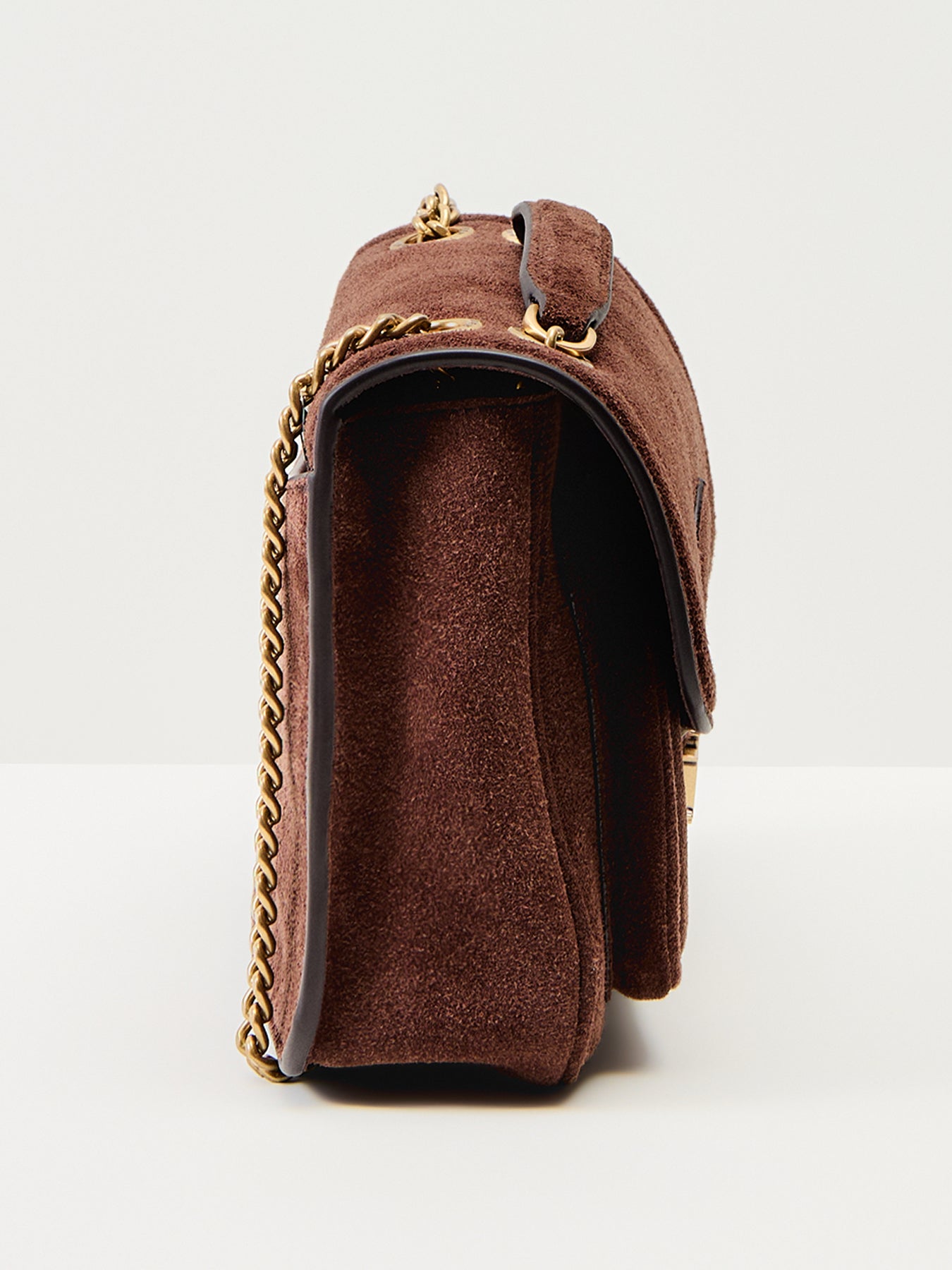 Bradley Suede Small Shoulder Bag