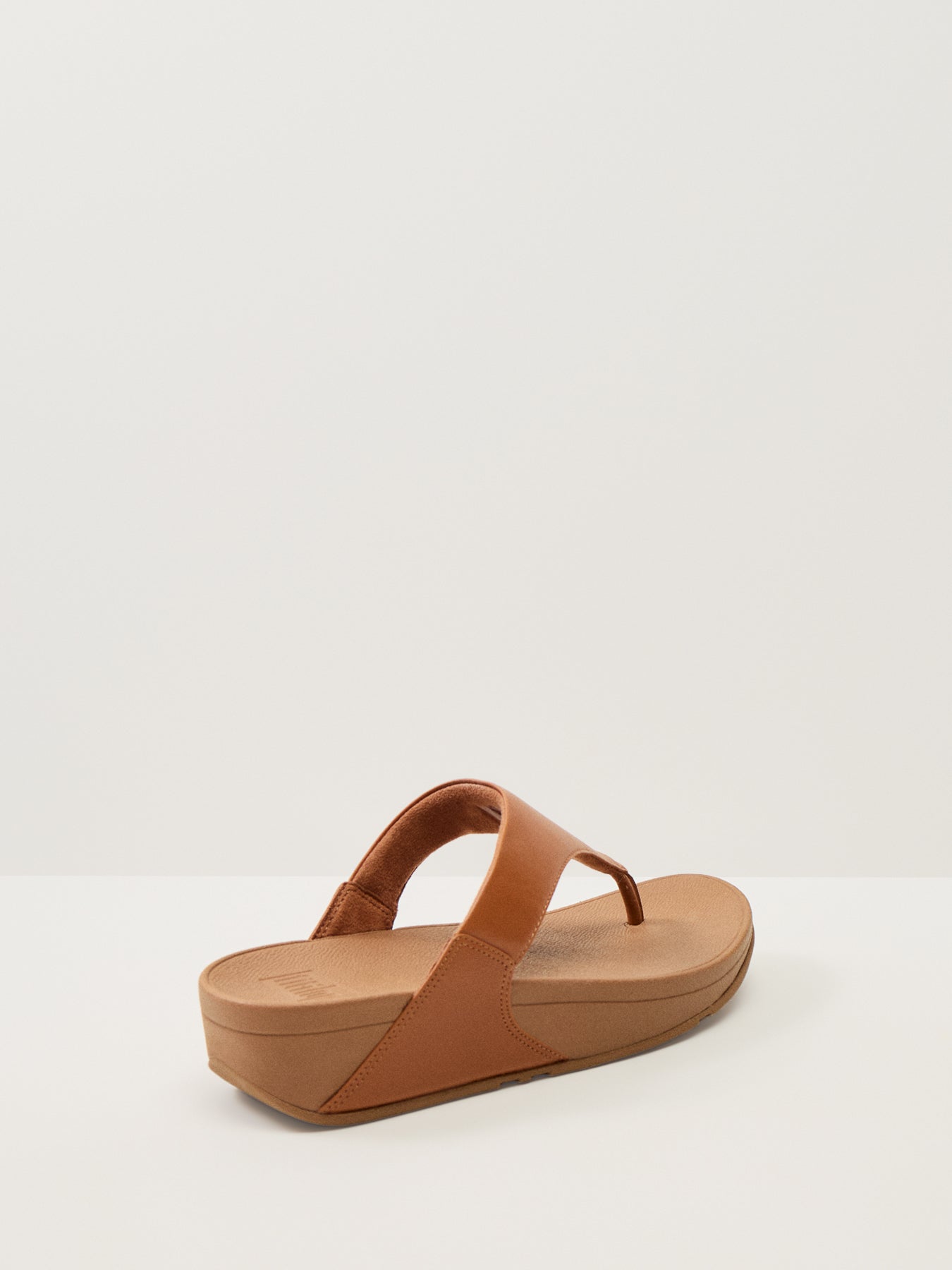 Lulu Leather Toepost Light Tan