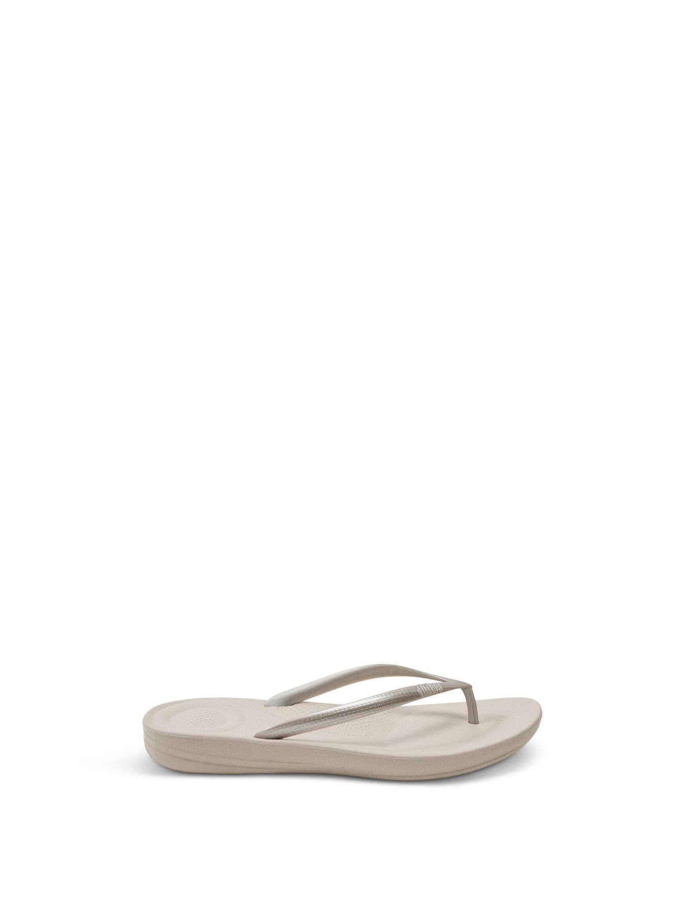Iqushion Ergonomic Flip-Flops Silver