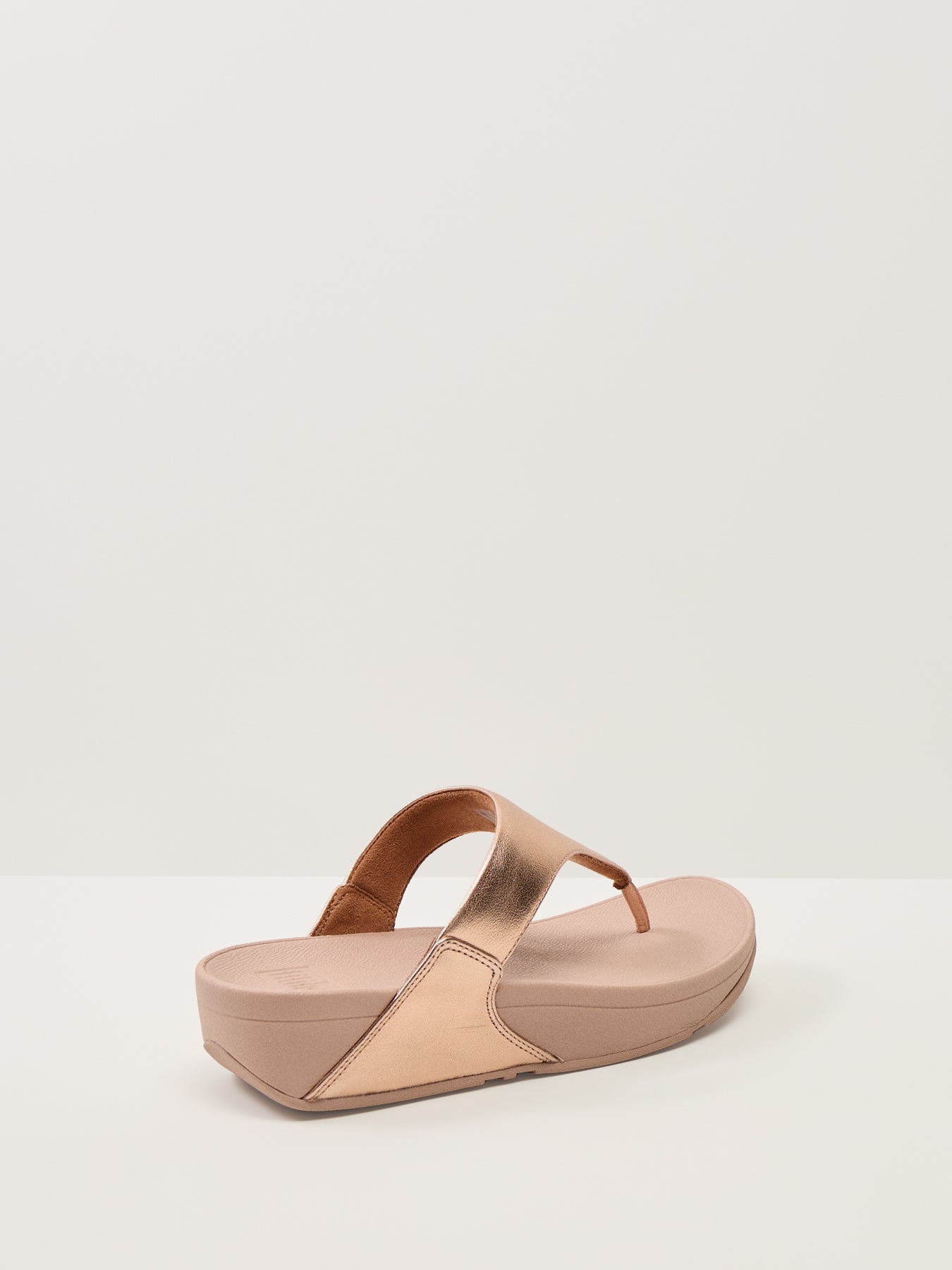 Lulu Leather Toepost Rose Gold