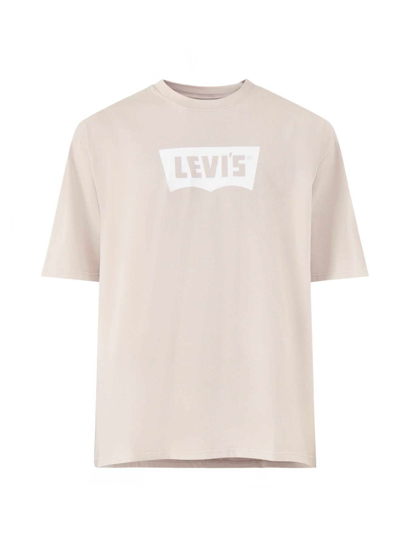 Cotton Beige Batwing T-Shirt