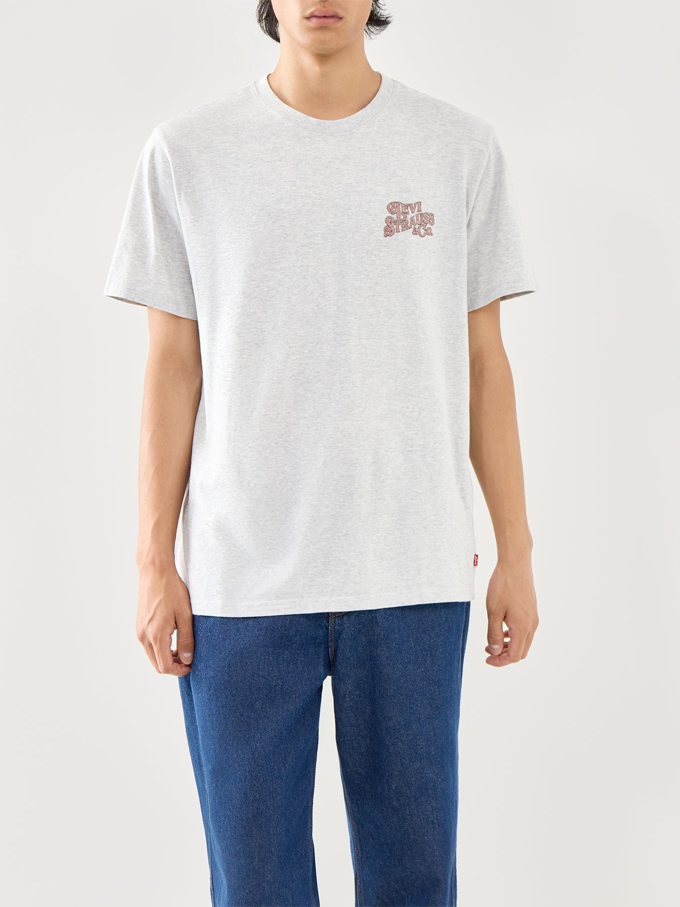 White Cotton Relaxed Fit Graphic T-Shirt
