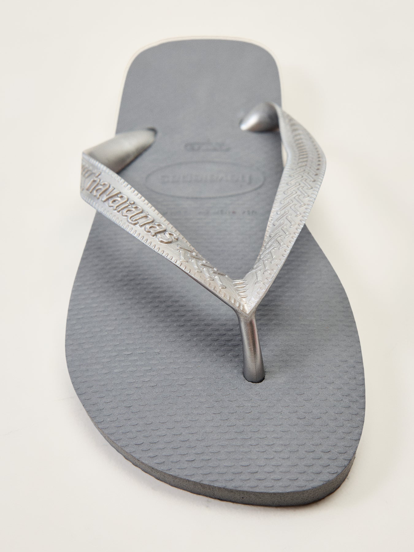 Top Tiras Steel Grey F17 Flip Flop