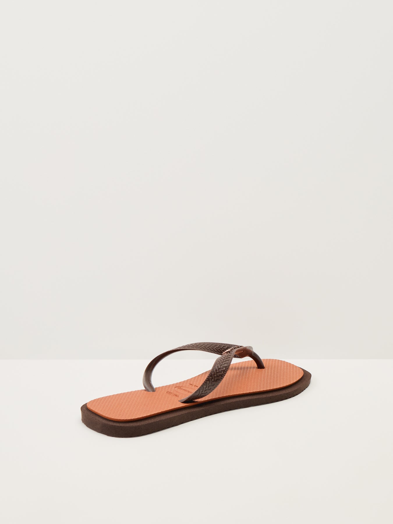 Top Square Fusion Dark Brown F17 Flip Flop