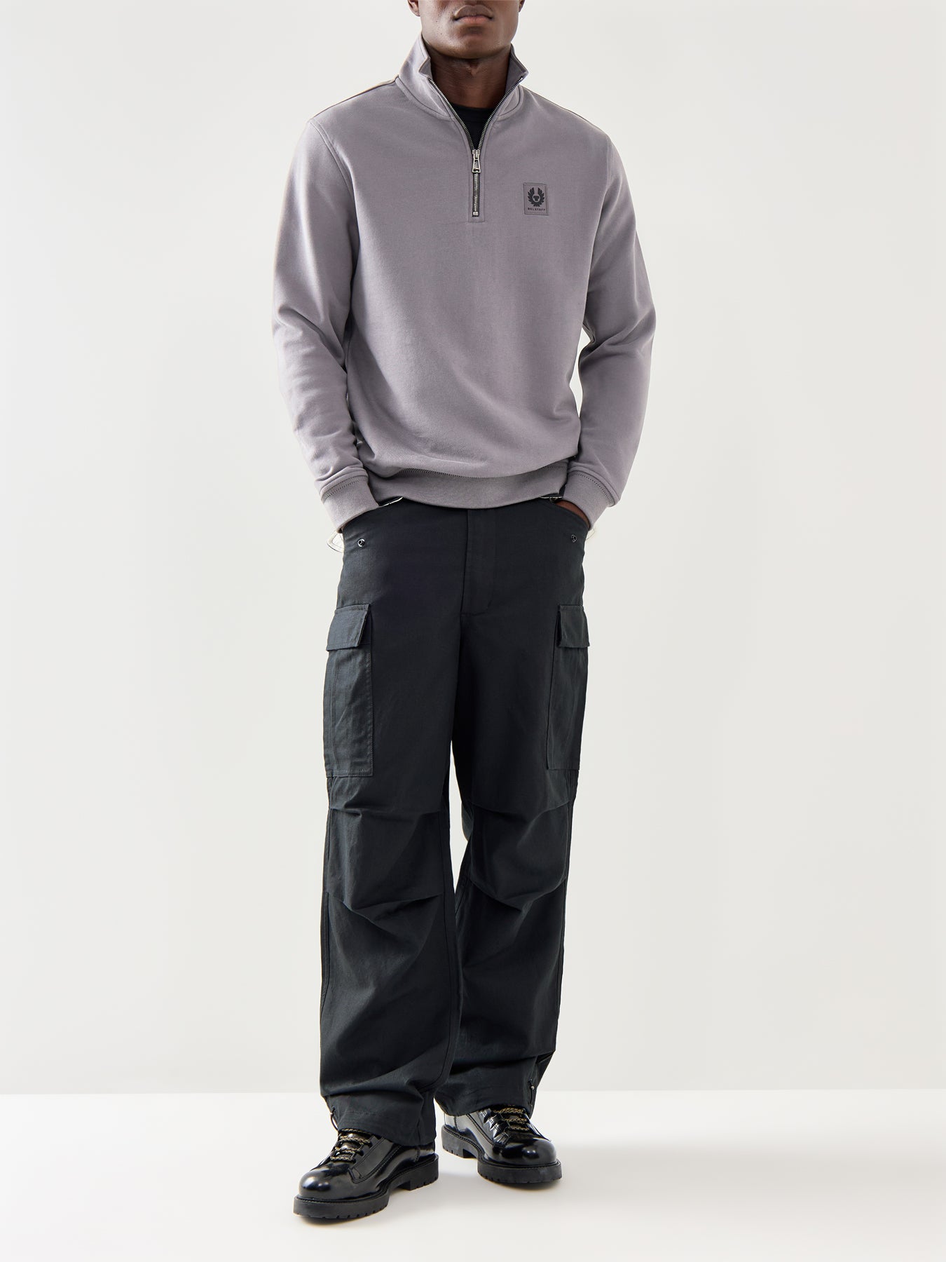 Belstaff 1/4 Zip Sweatshirt