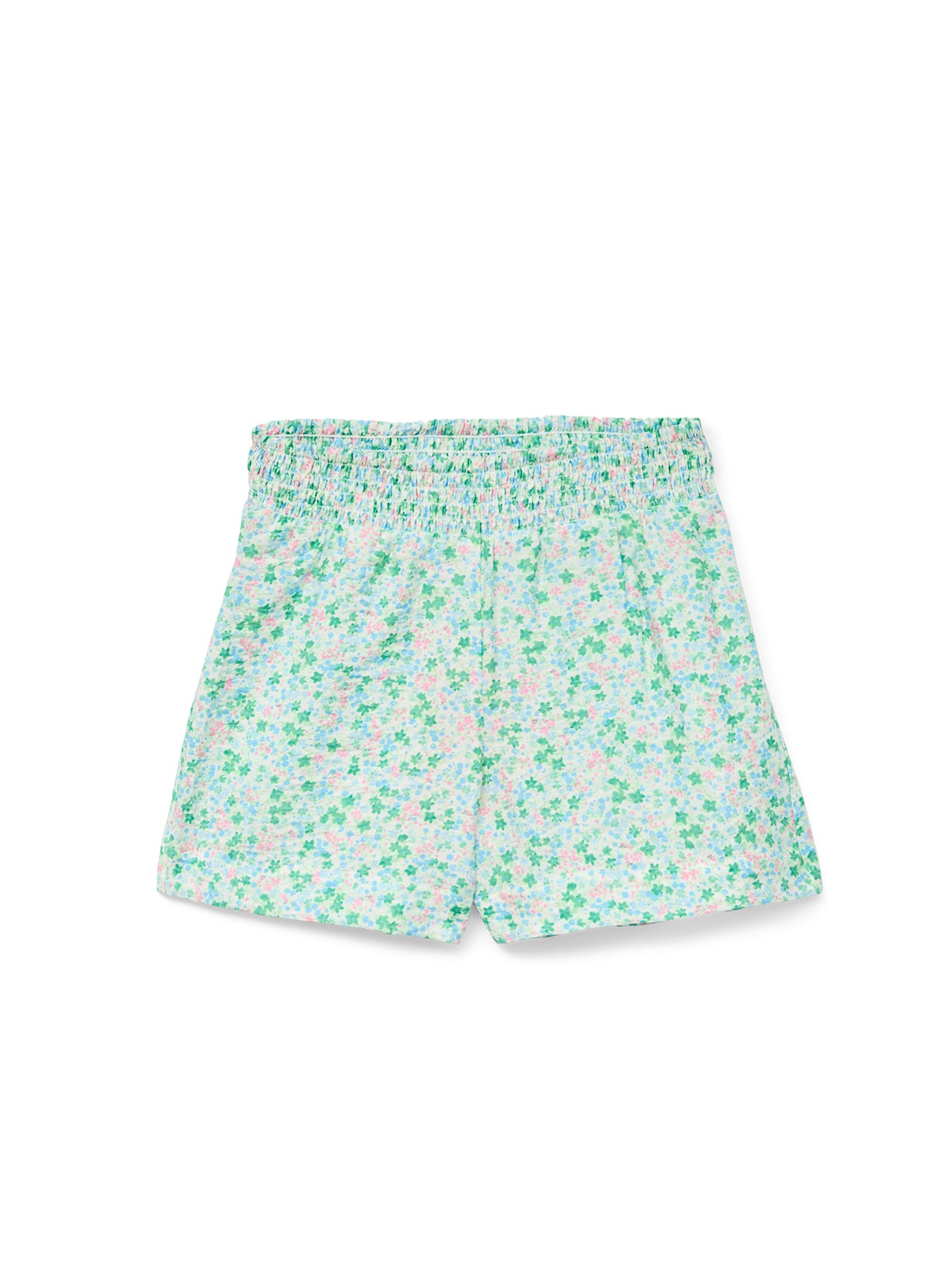 Iris Ditsy Print Shorts Cloud Dancer