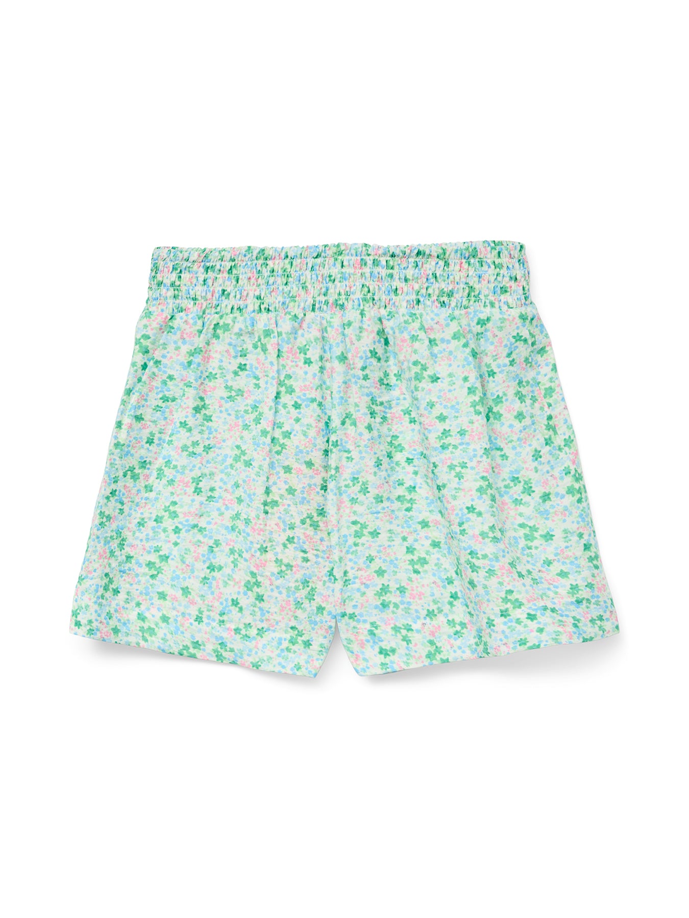 Iris Ditsy Print Shorts Cloud Dancer