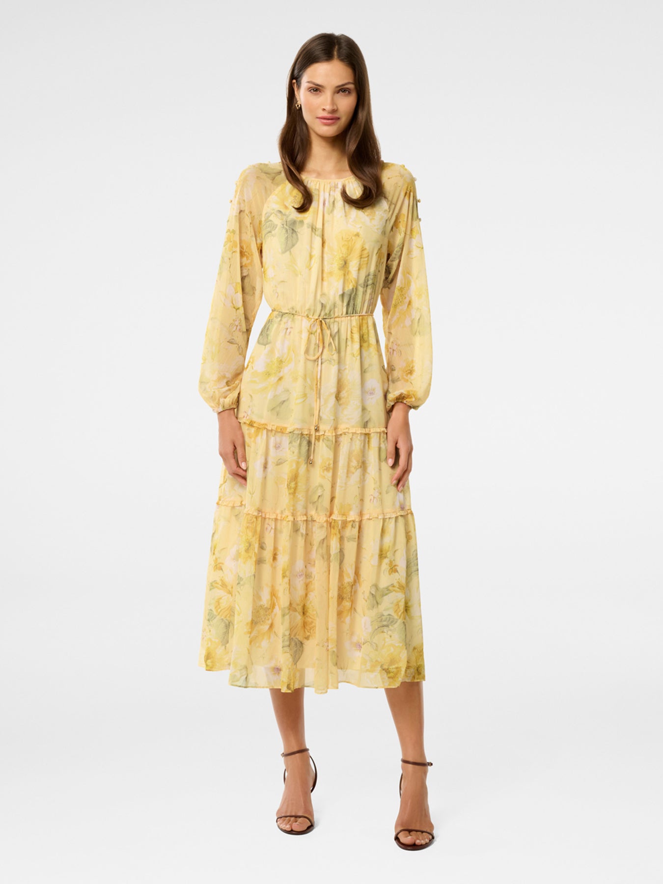 Wendy Waist Tie Midi Dress