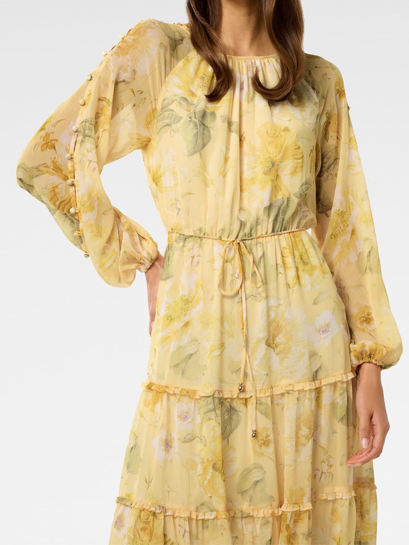 Wendy Waist Tie Midi Dress