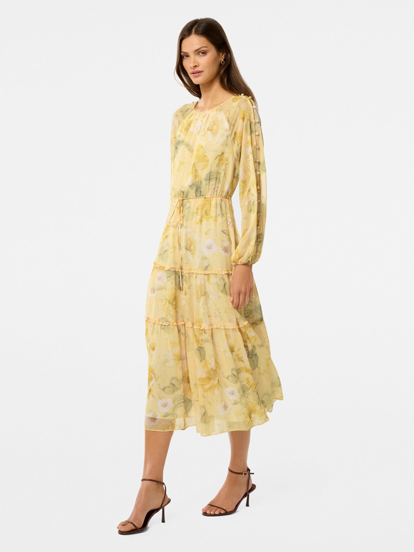 Wendy Waist Tie Midi Dress