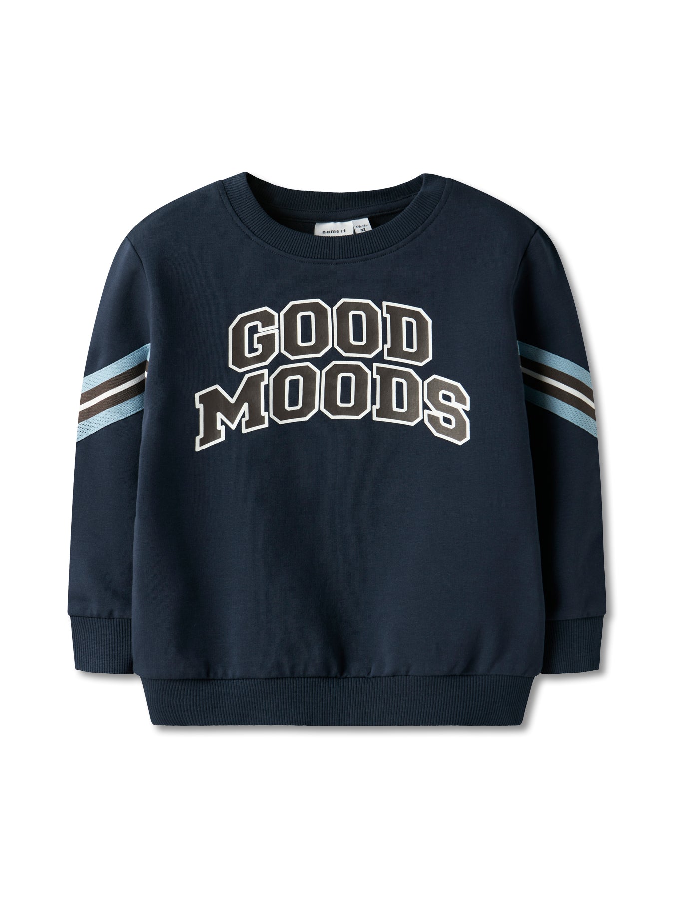 Organic Cotton Long Sleeve Navy Blazer Sweatshirt