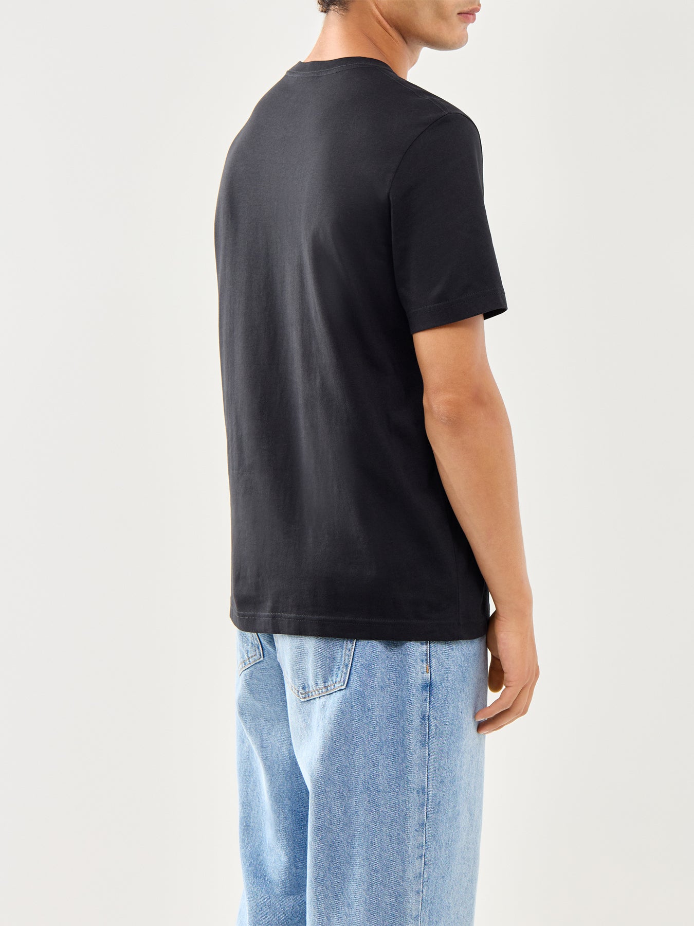 One Eye Skull Short Sleeves Tee Black