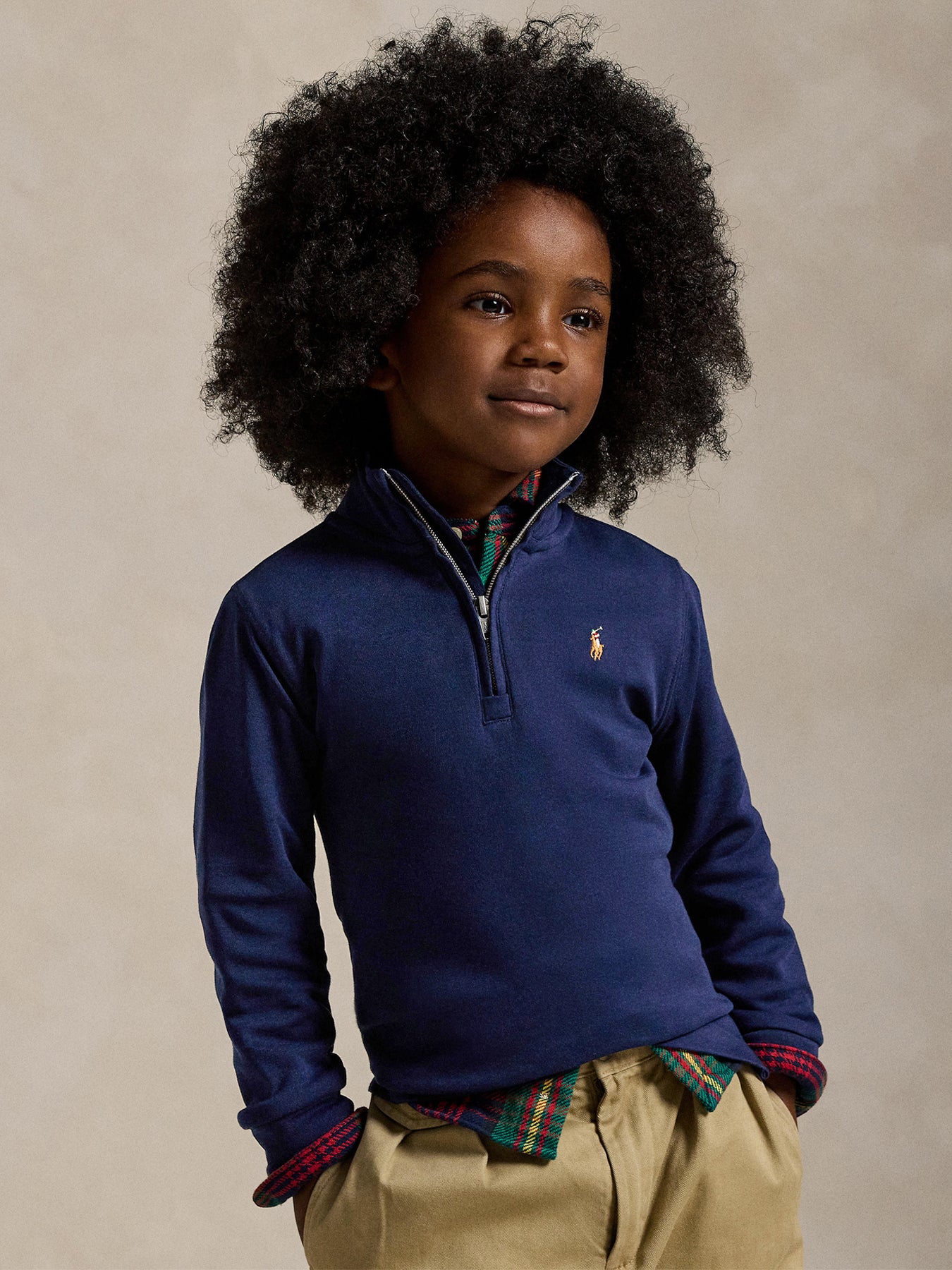 Knit Navy Pullover