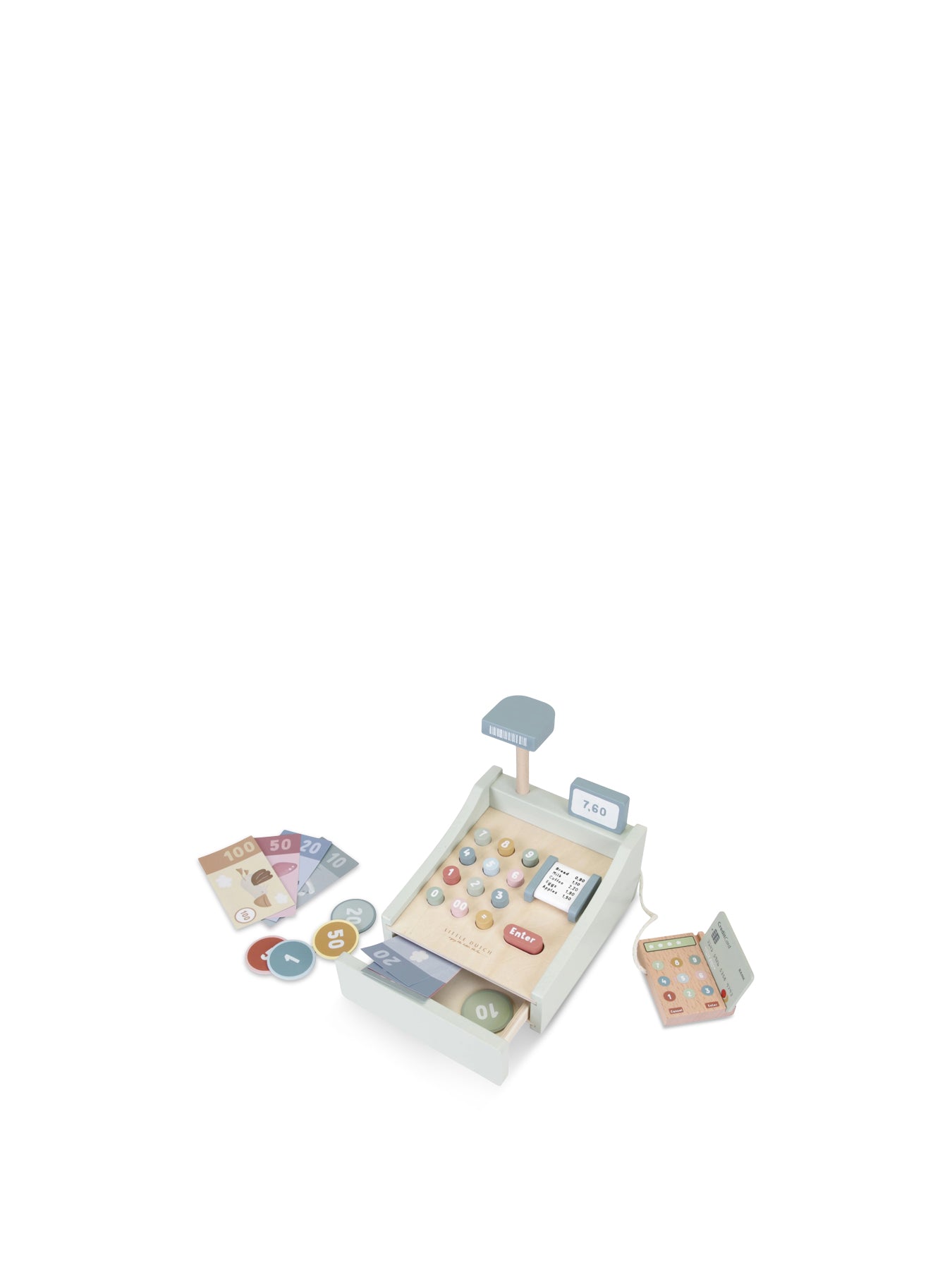 Wooden Cash Register Toy