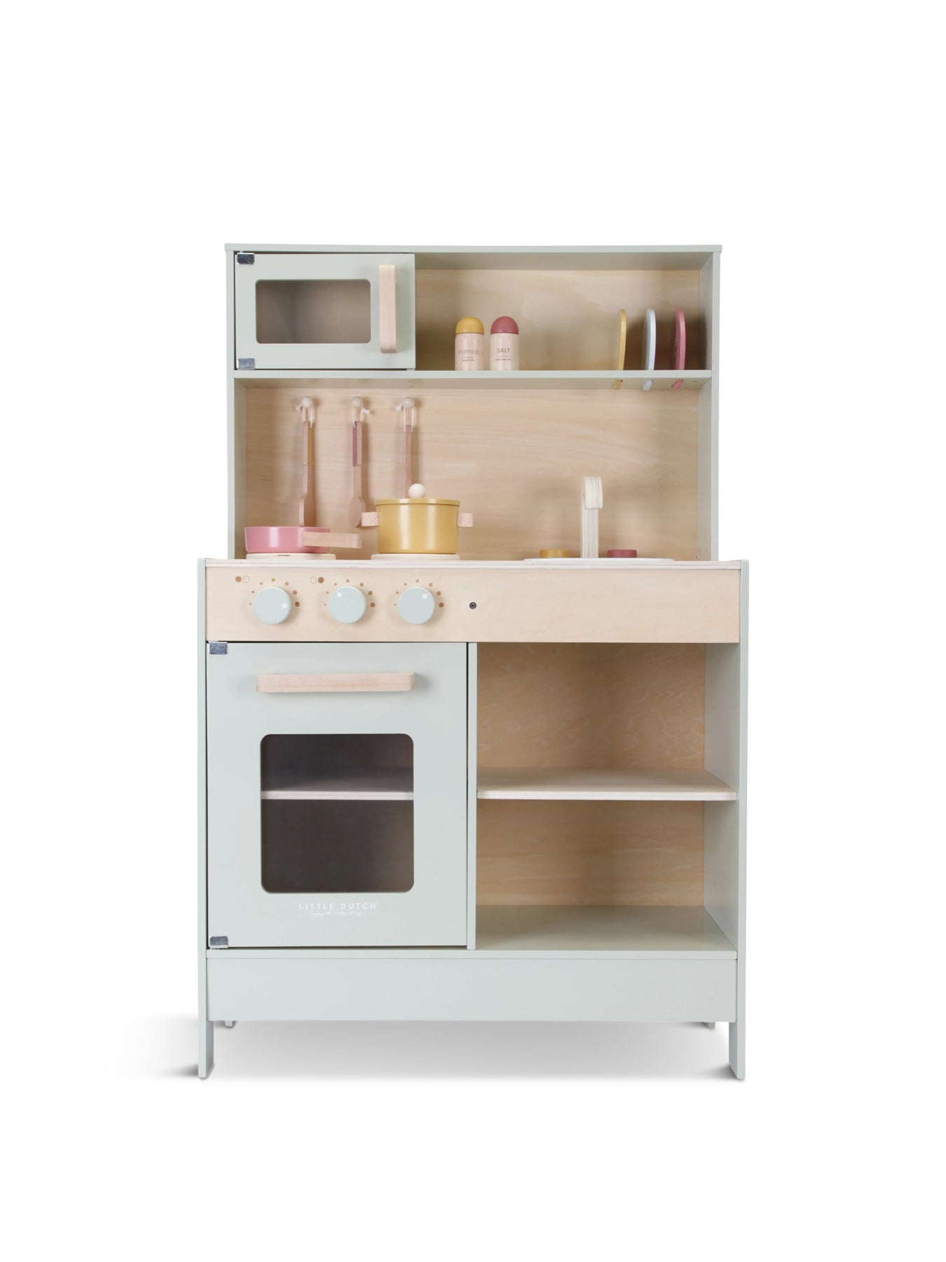 Wooden Play Kitchen Toy Set