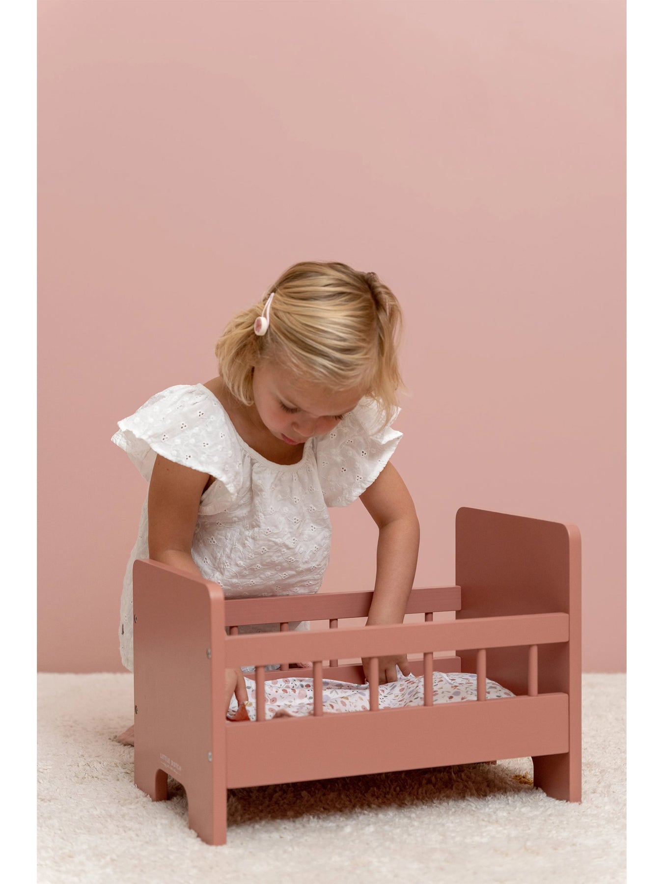 Wooden Doll Cot Toy